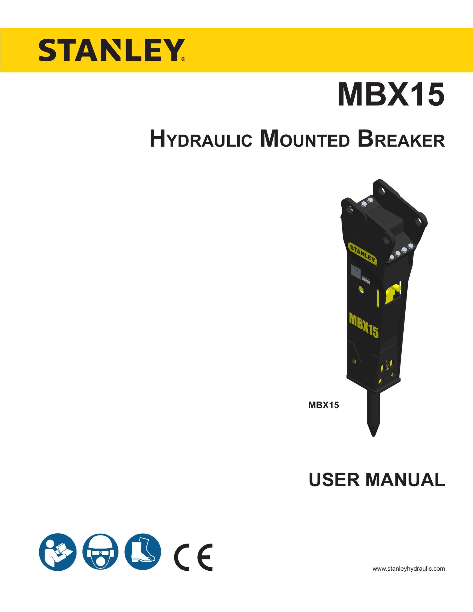 Stanley Black & Decker MBX15 Power Hammer User Manual