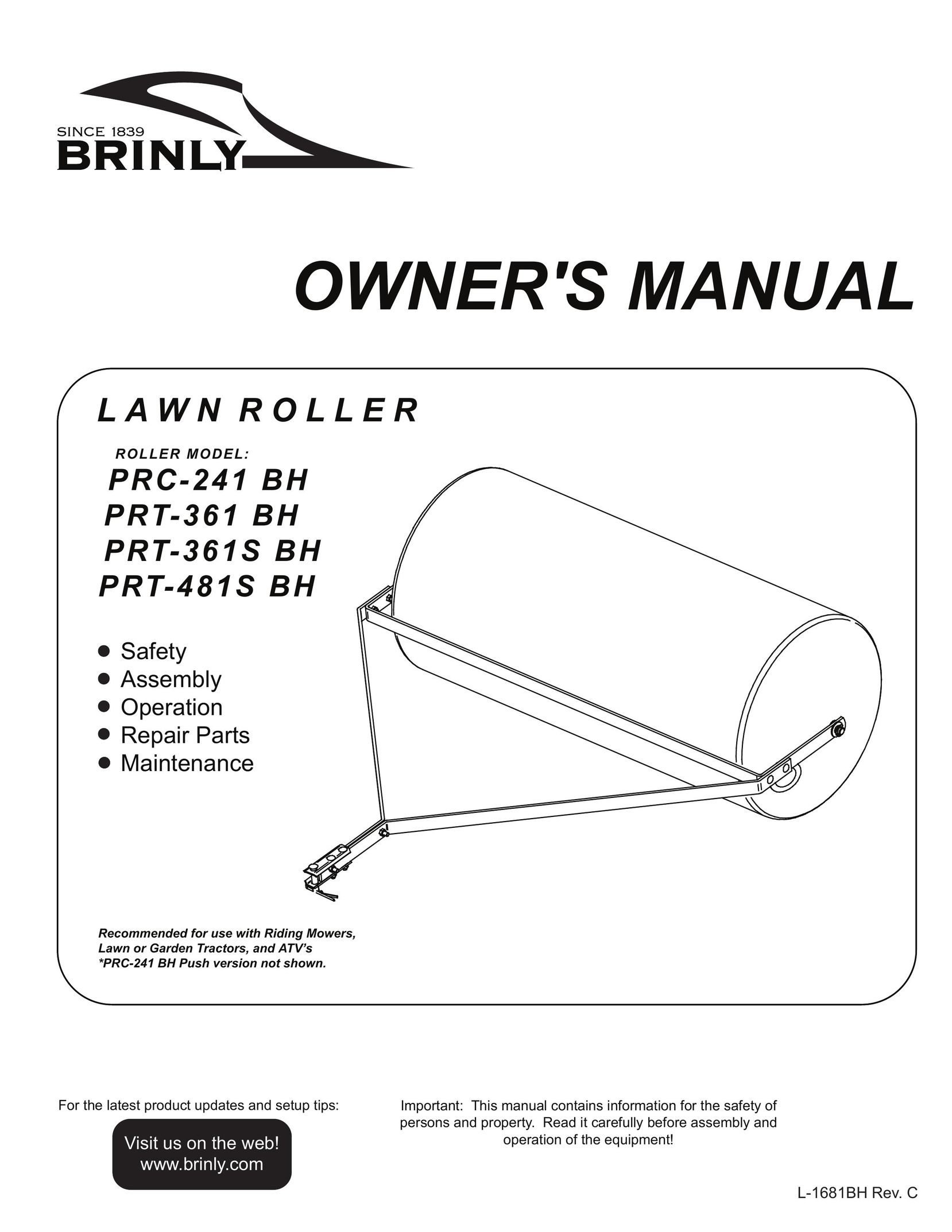 Sears PRT-361 BH Power Roller User Manual