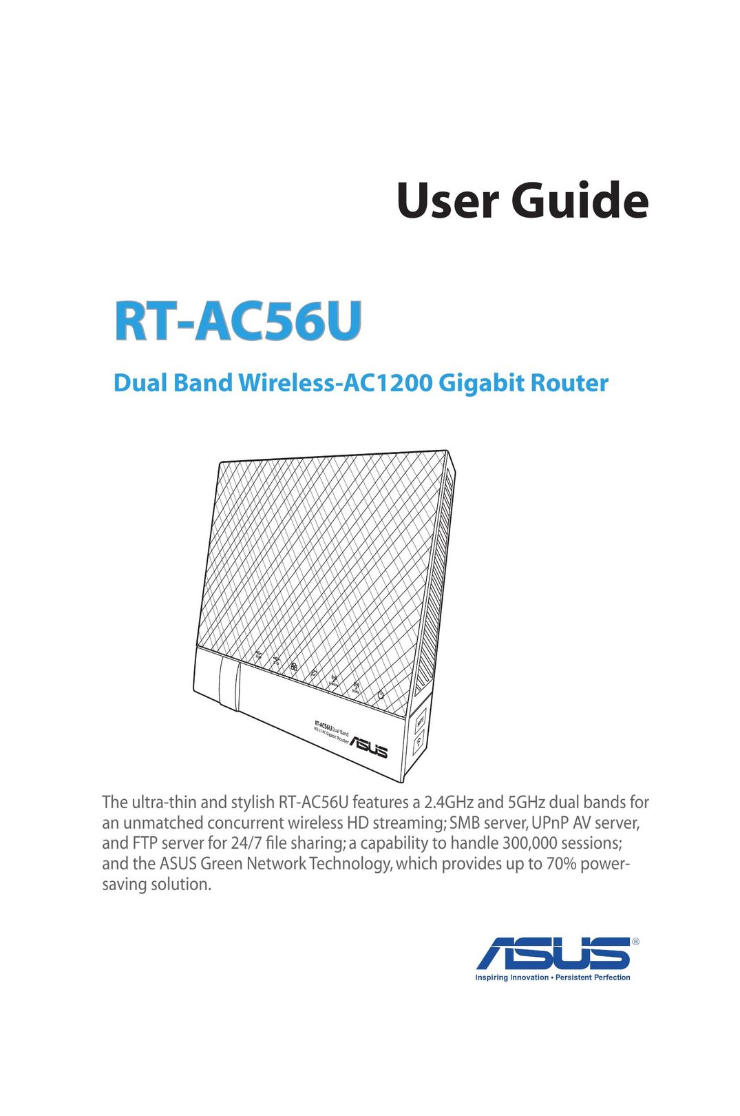 Asus RTAC56U Router User Manual