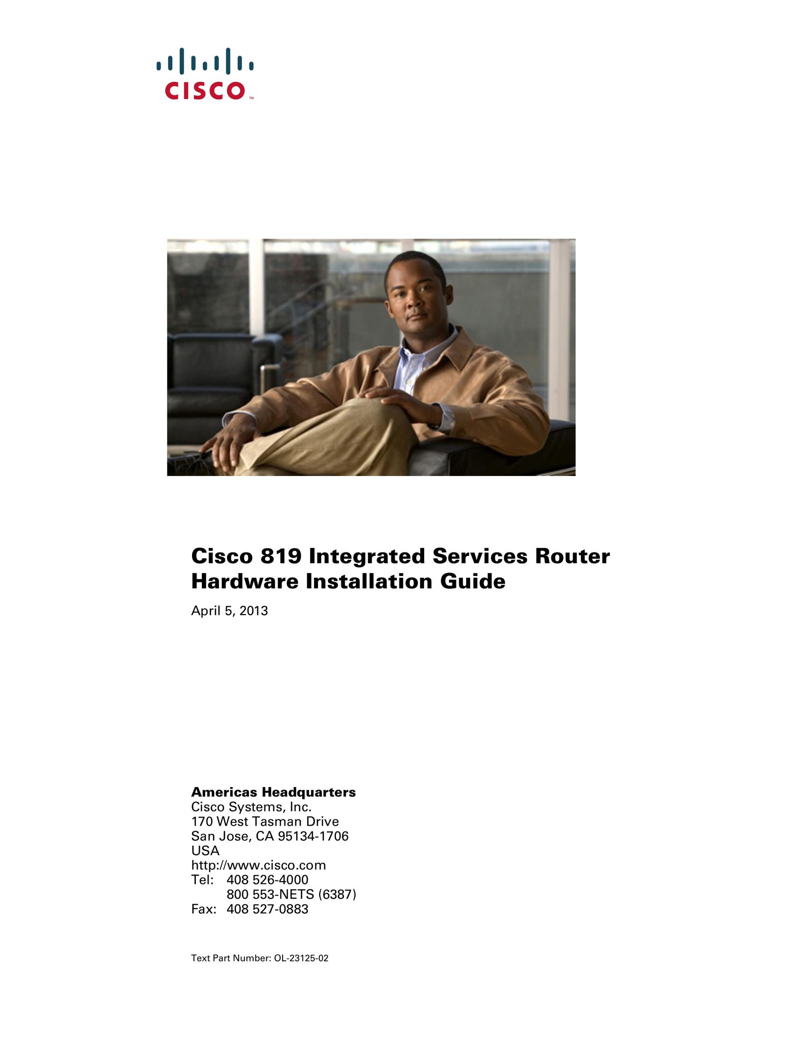 Cisco Systems 819G Router User Manual