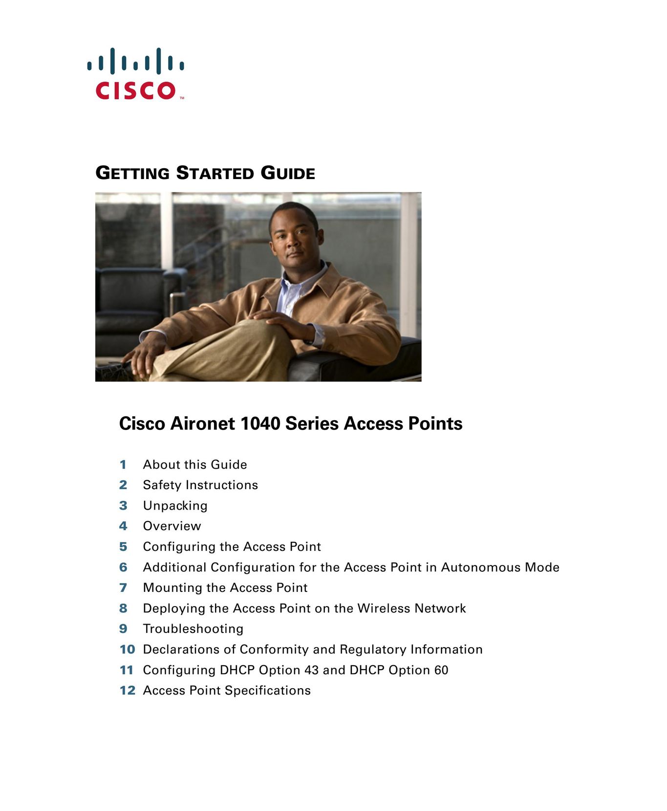 Cisco Systems AIRAP1041NAK9 Router User Manual