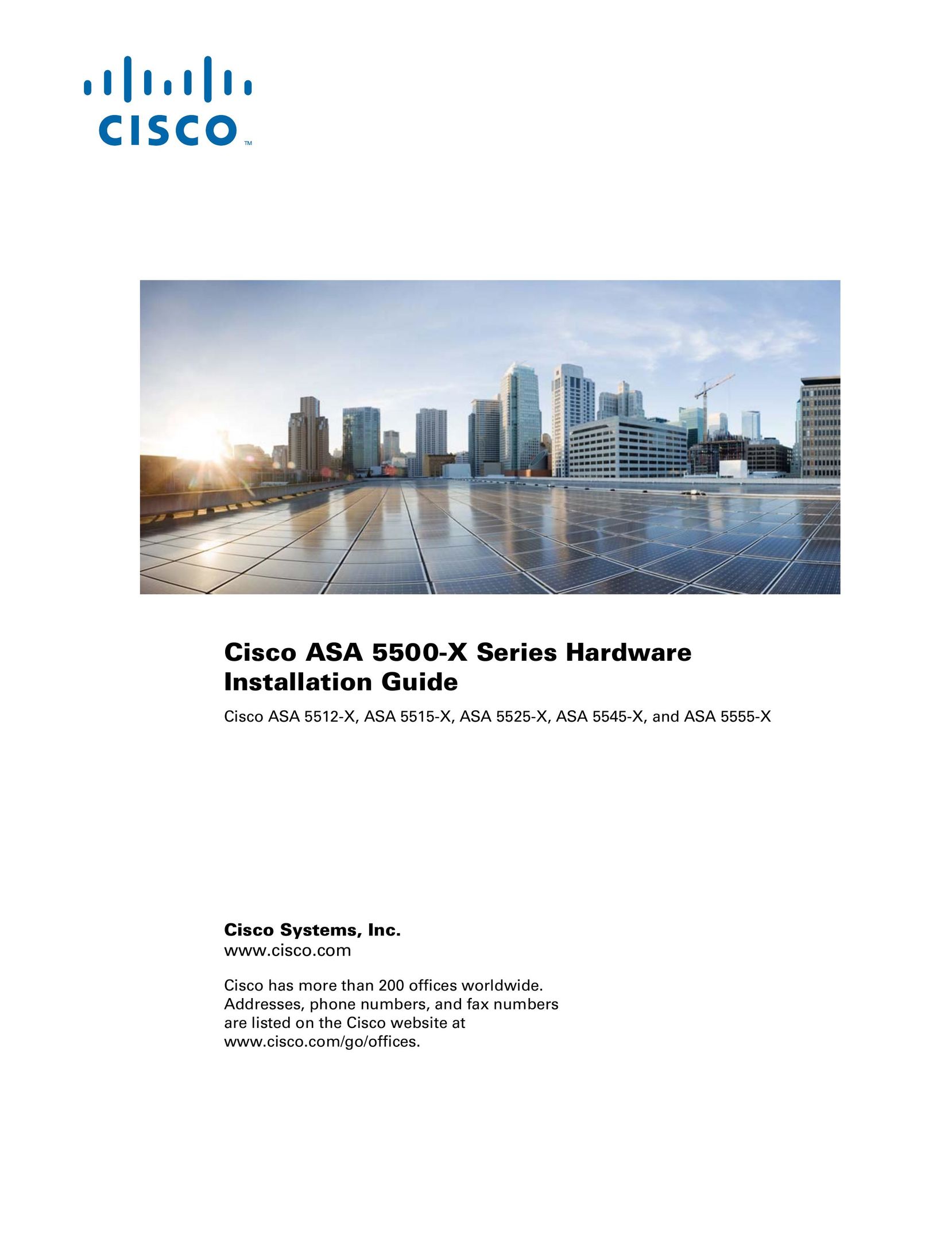 Cisco Systems ASA5512AW1YPR Router User Manual