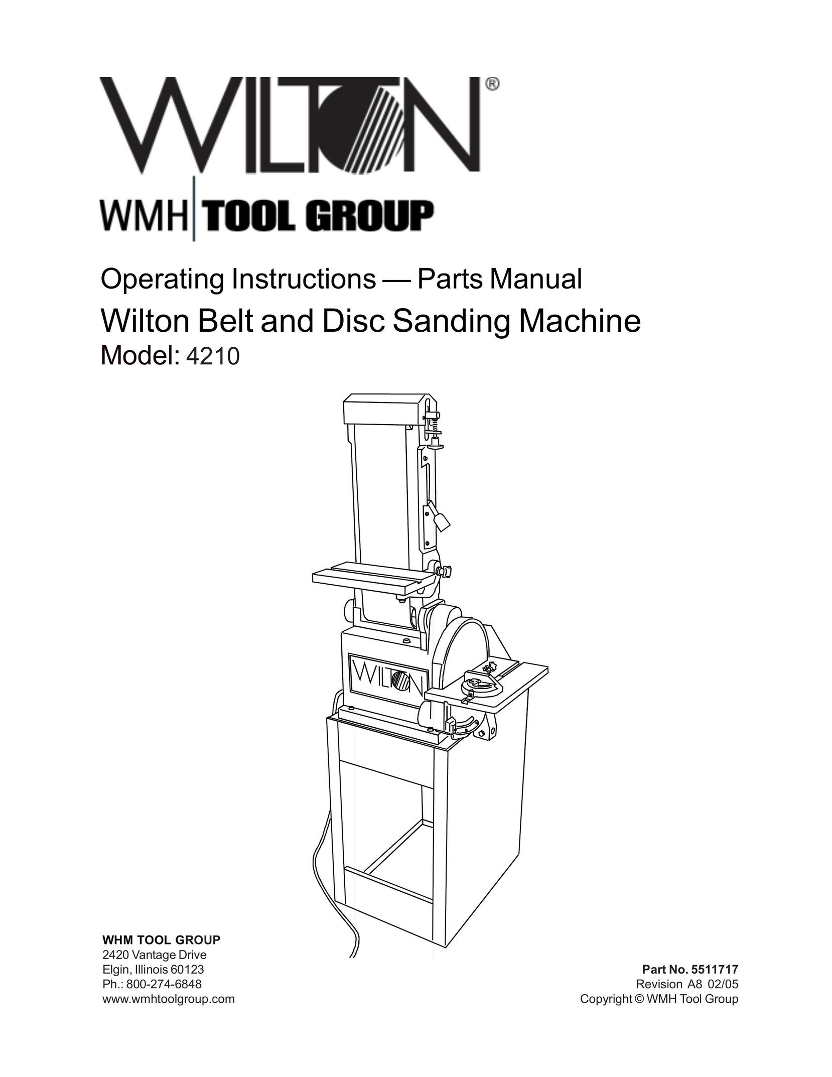 Wilton 4210 Sander User Manual