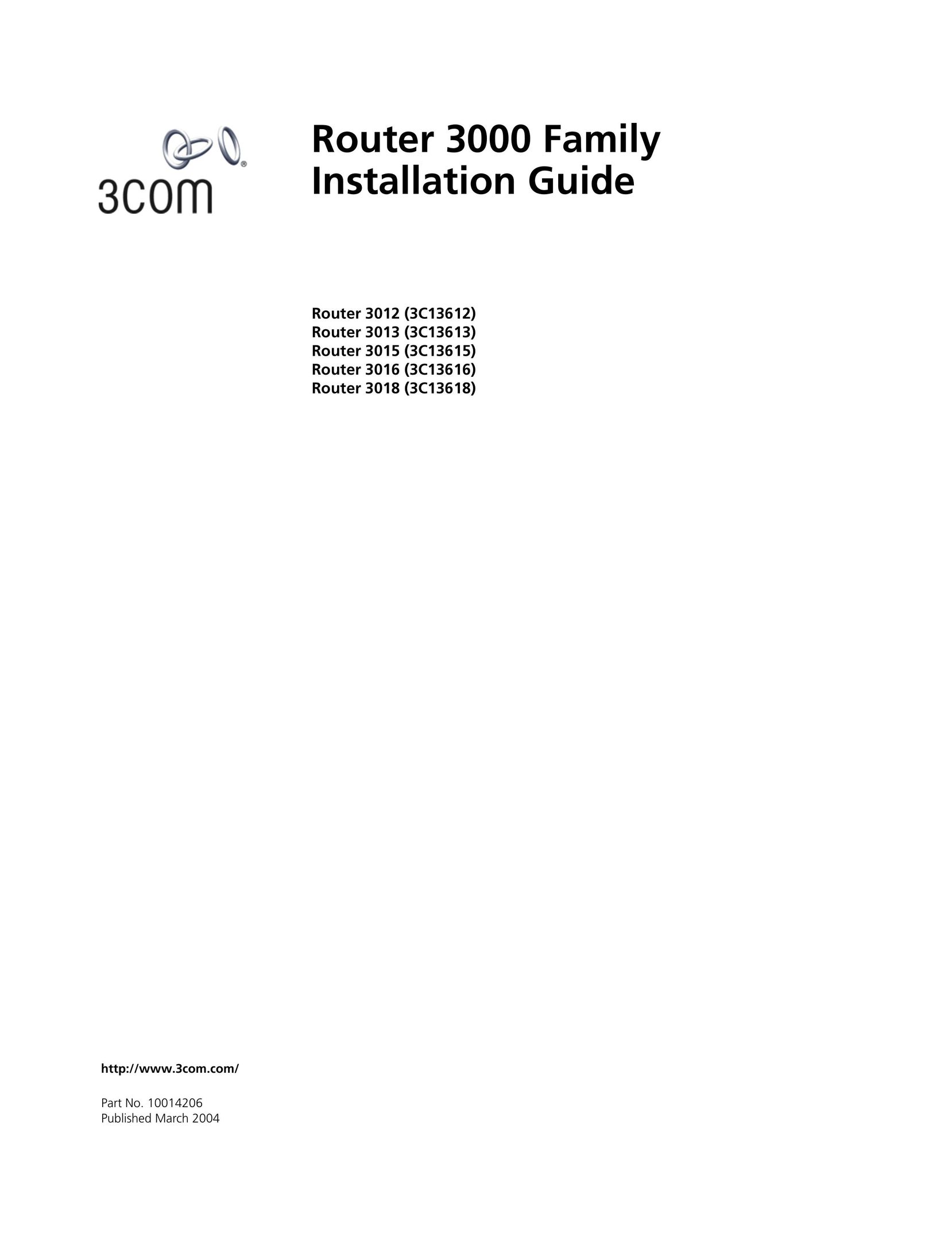 3Com 3013 (3C13613) Saw User Manual