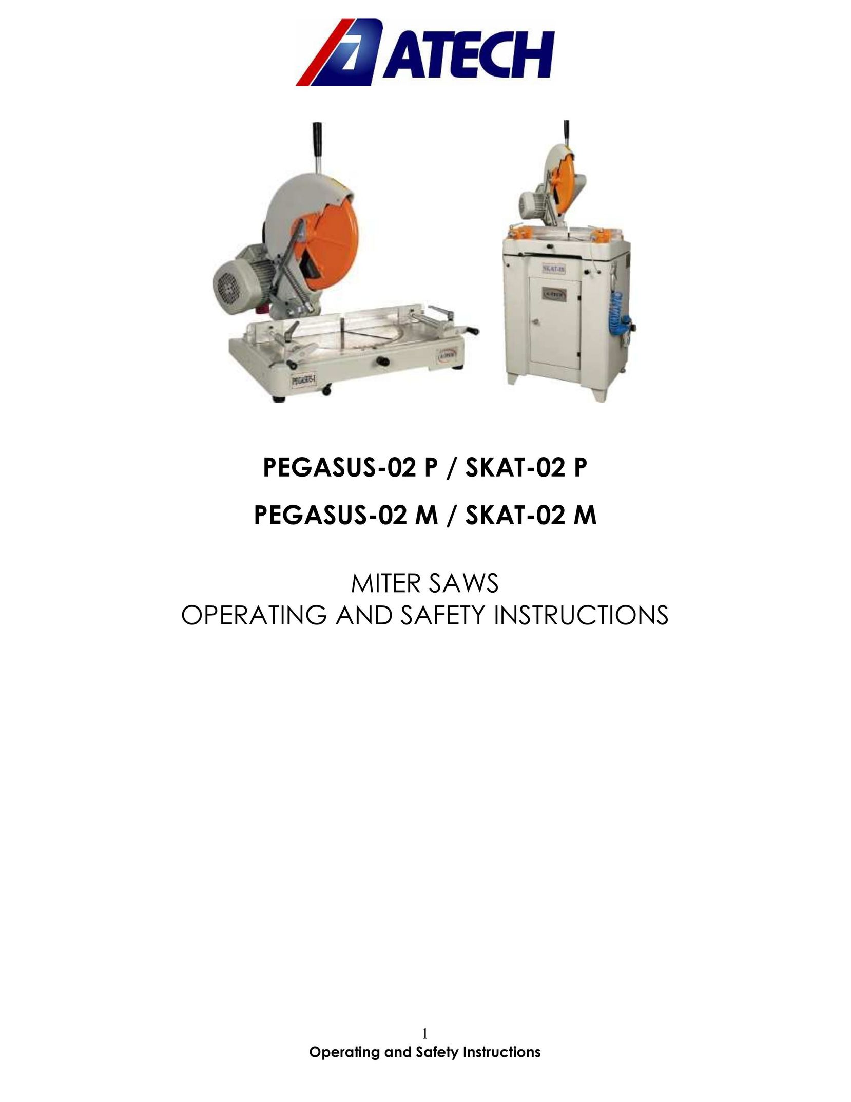 Atech Tech PEGASUS-02 M Saw User Manual