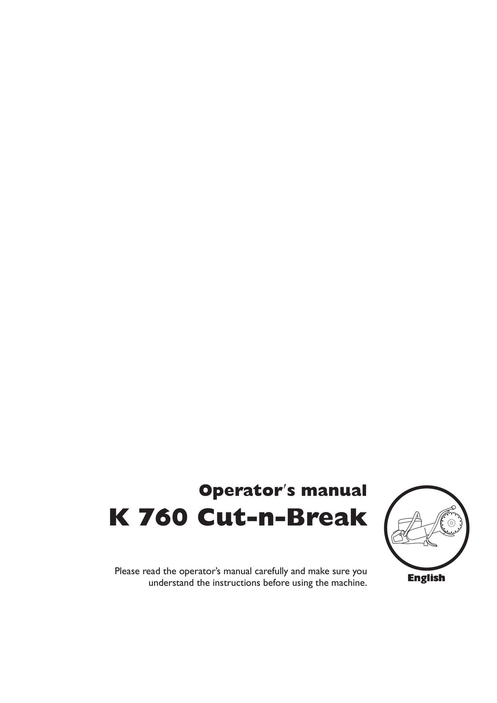 Husqvarna K 760 Saw User Manual