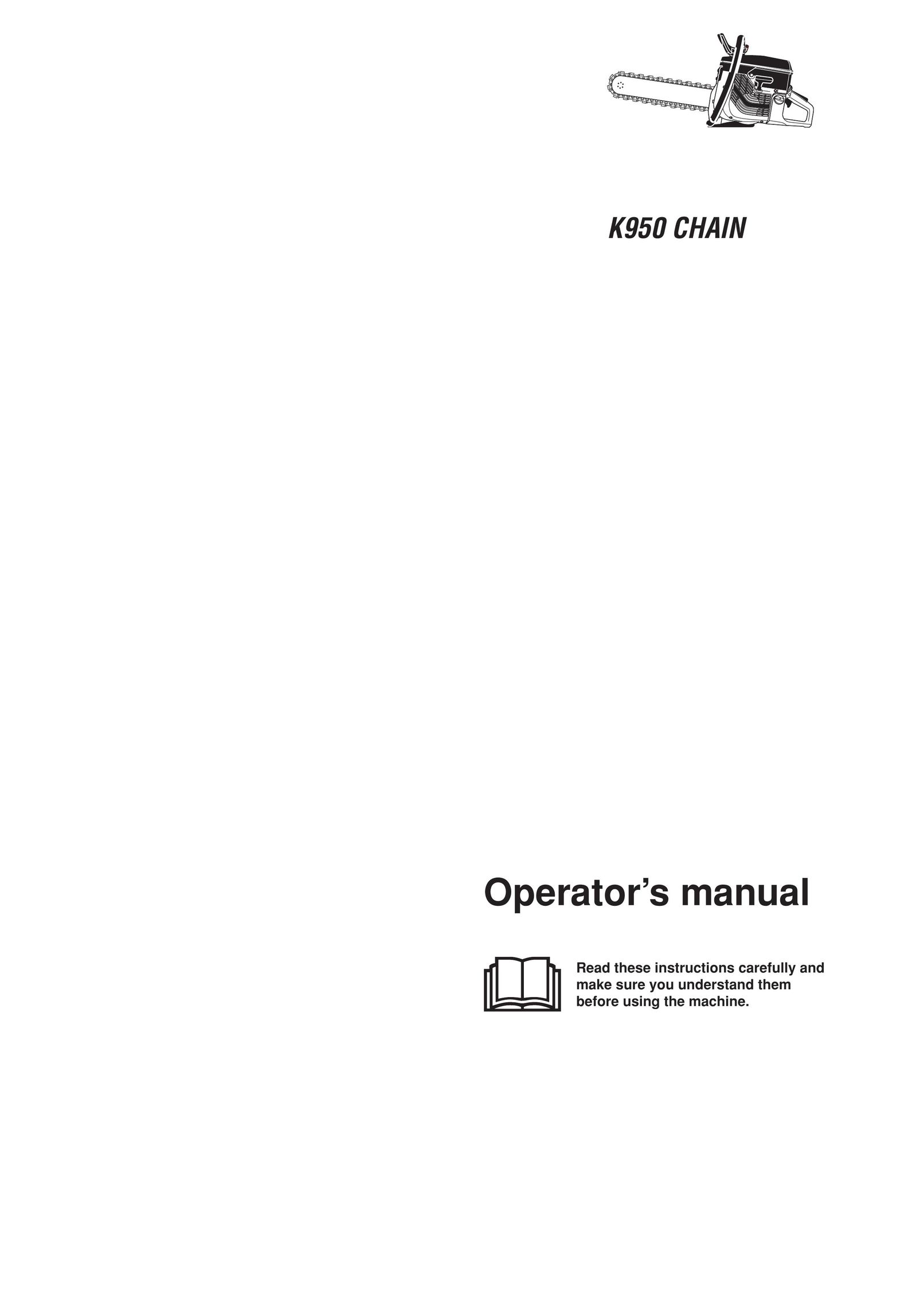 Husqvarna K950 CHAIN Saw User Manual