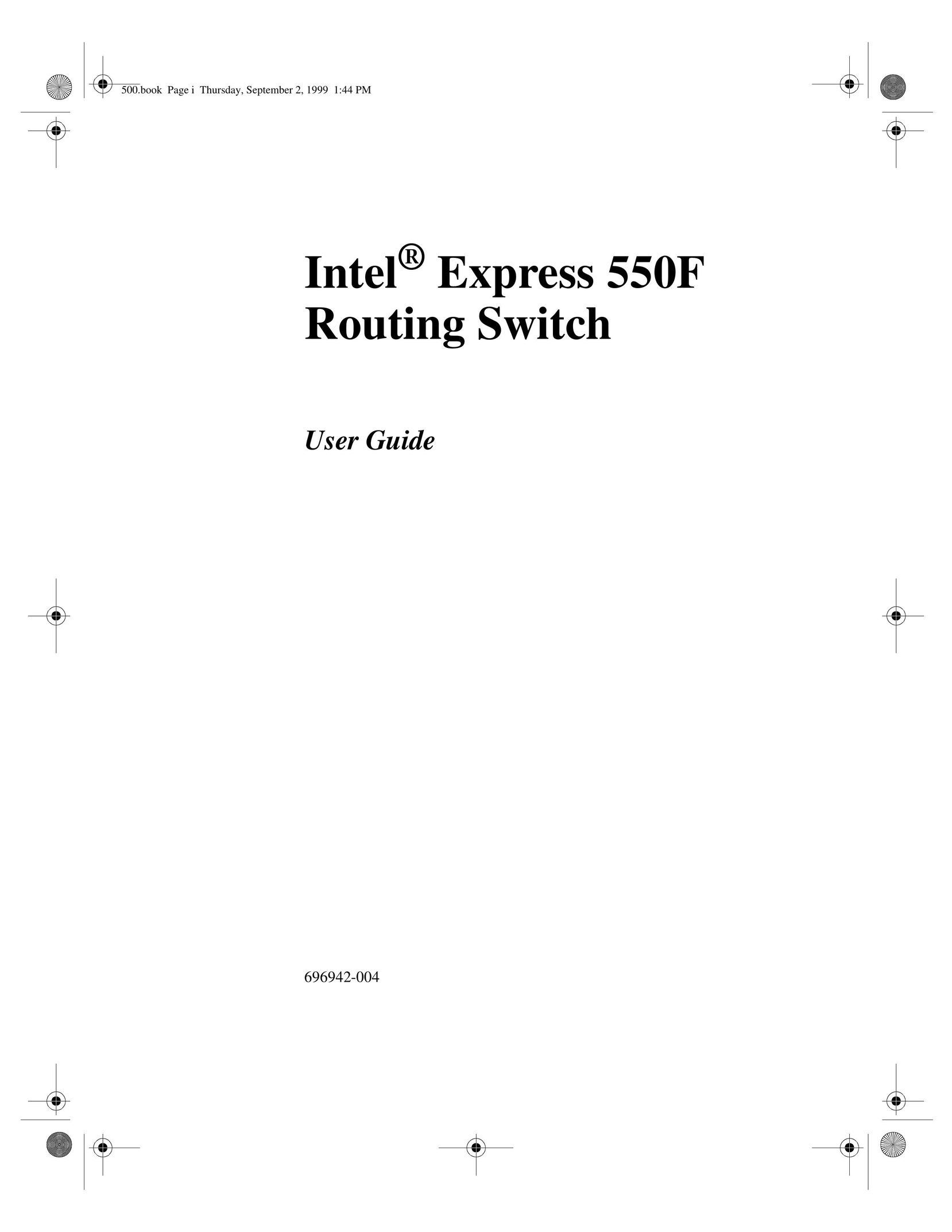 Intel 550F Saw User Manual