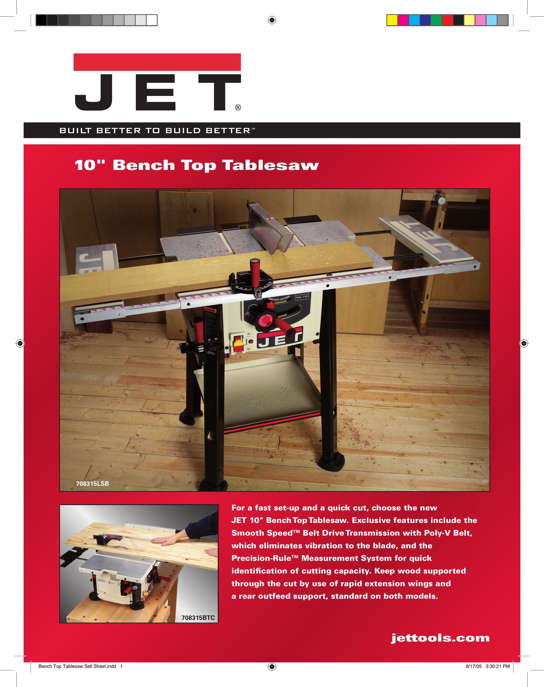 Jet Tools JBTS-10BT-3 Saw User Manual