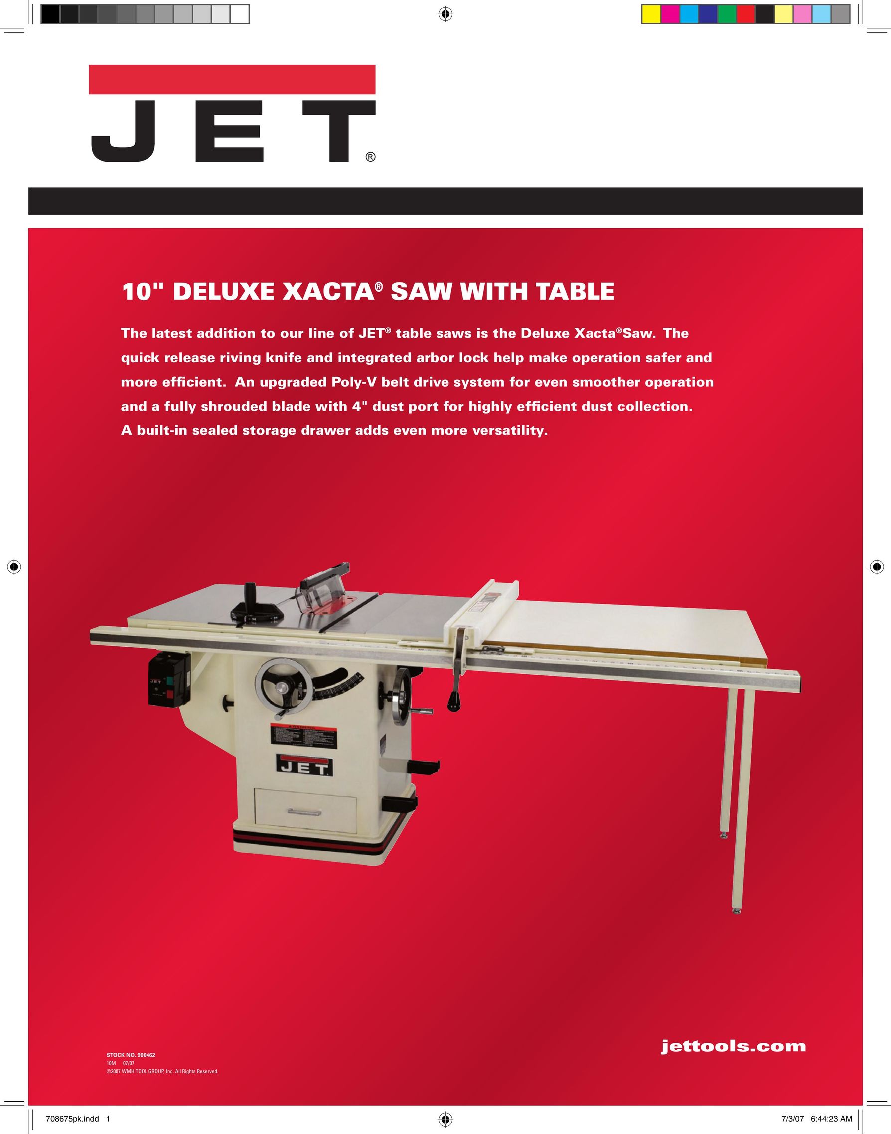 Jet Tools JTAS-10XL50-1DX Saw User Manual