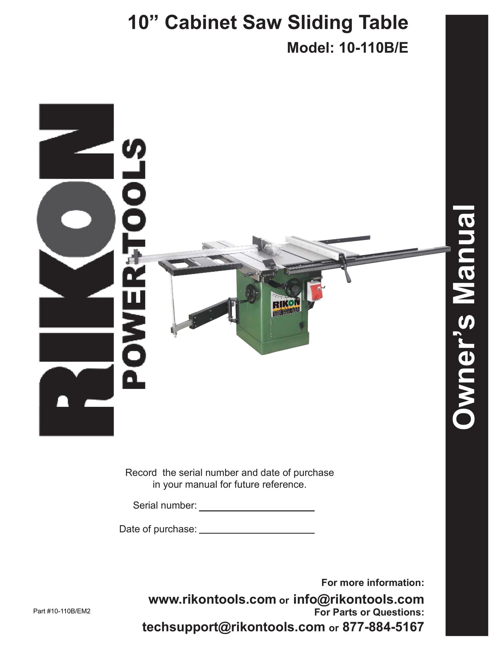 Kuhn Rikon 10-110B/E Saw User Manual