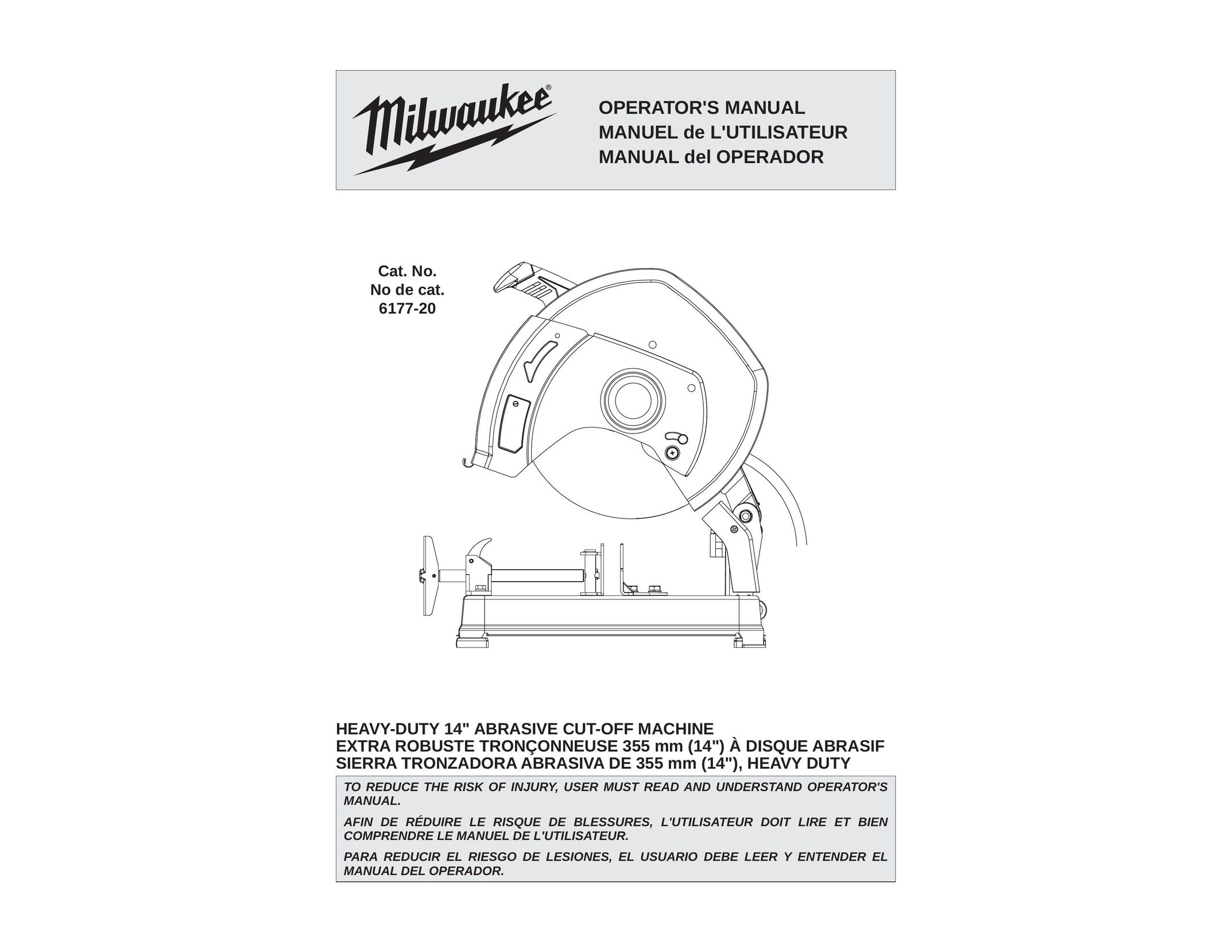 Milwaukee 6177-20 Saw User Manual
