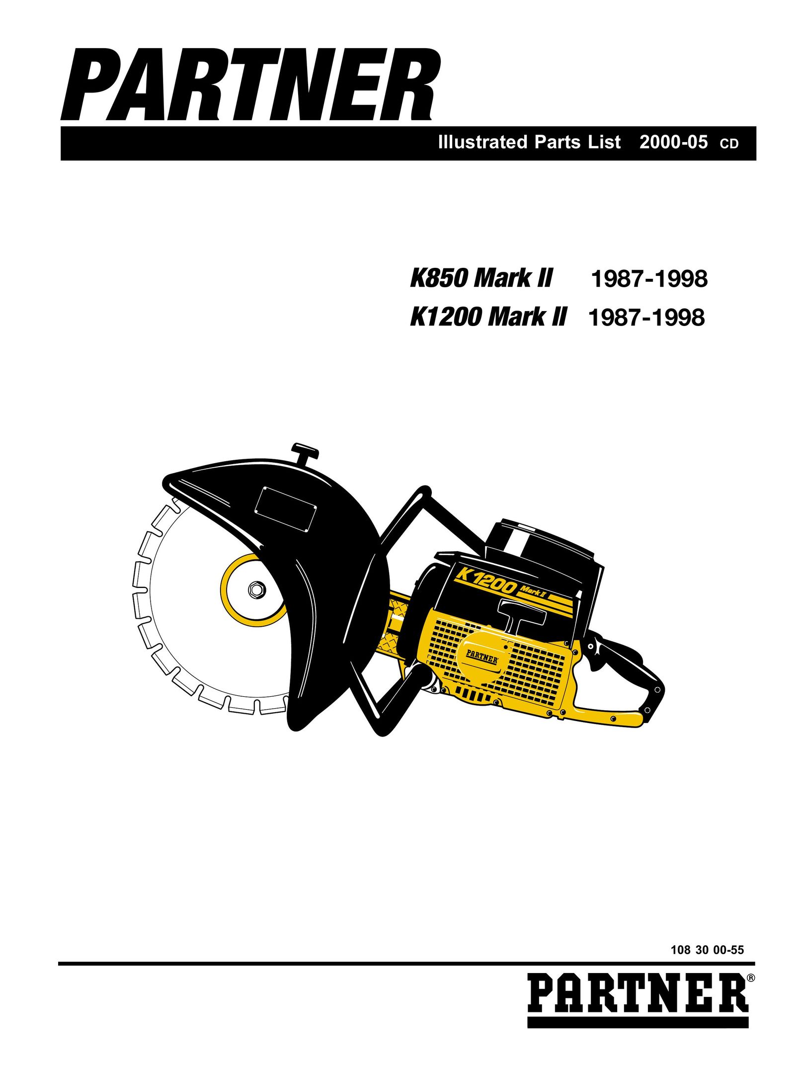 Partner Tech K850 Saw User Manual