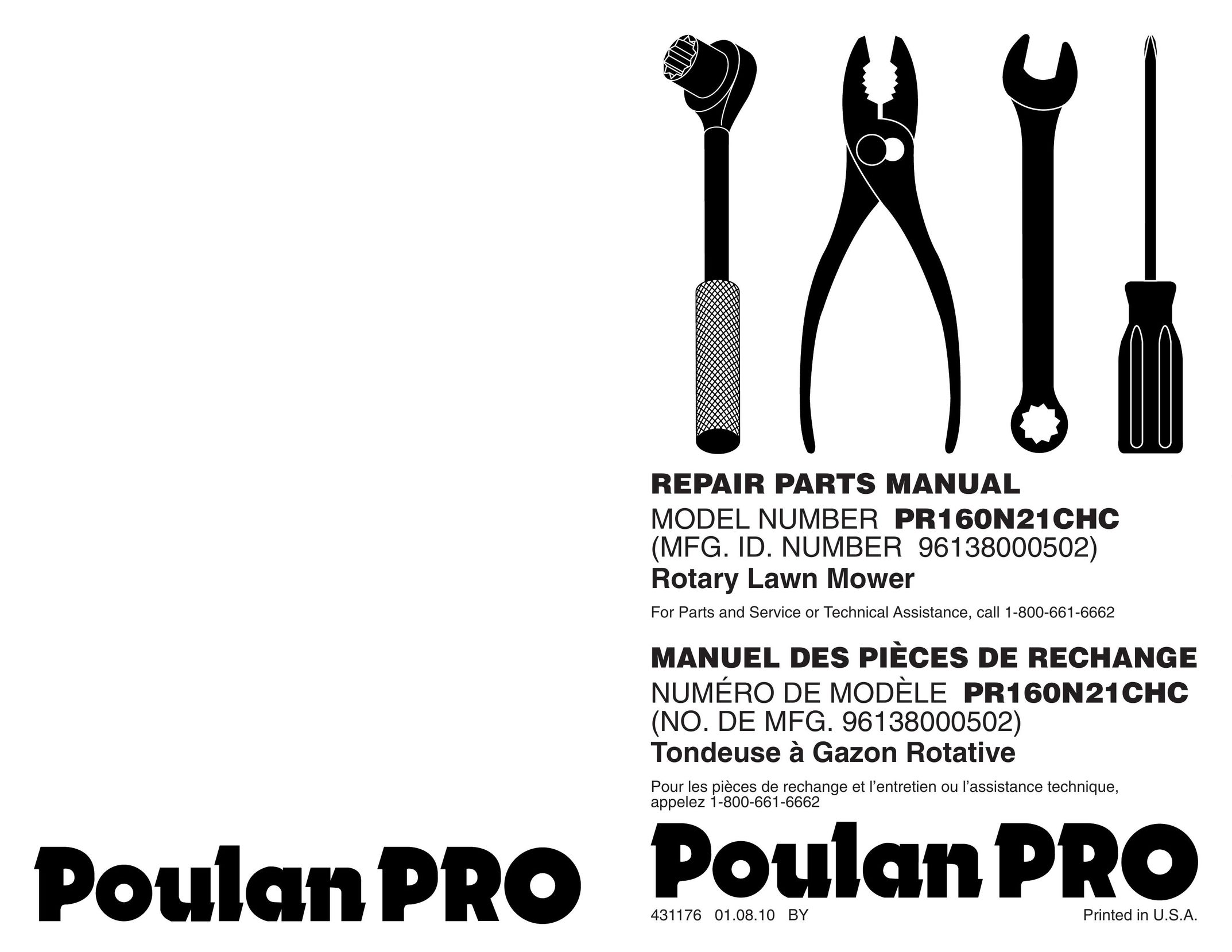 Poulan PR160N21CHC Saw User Manual