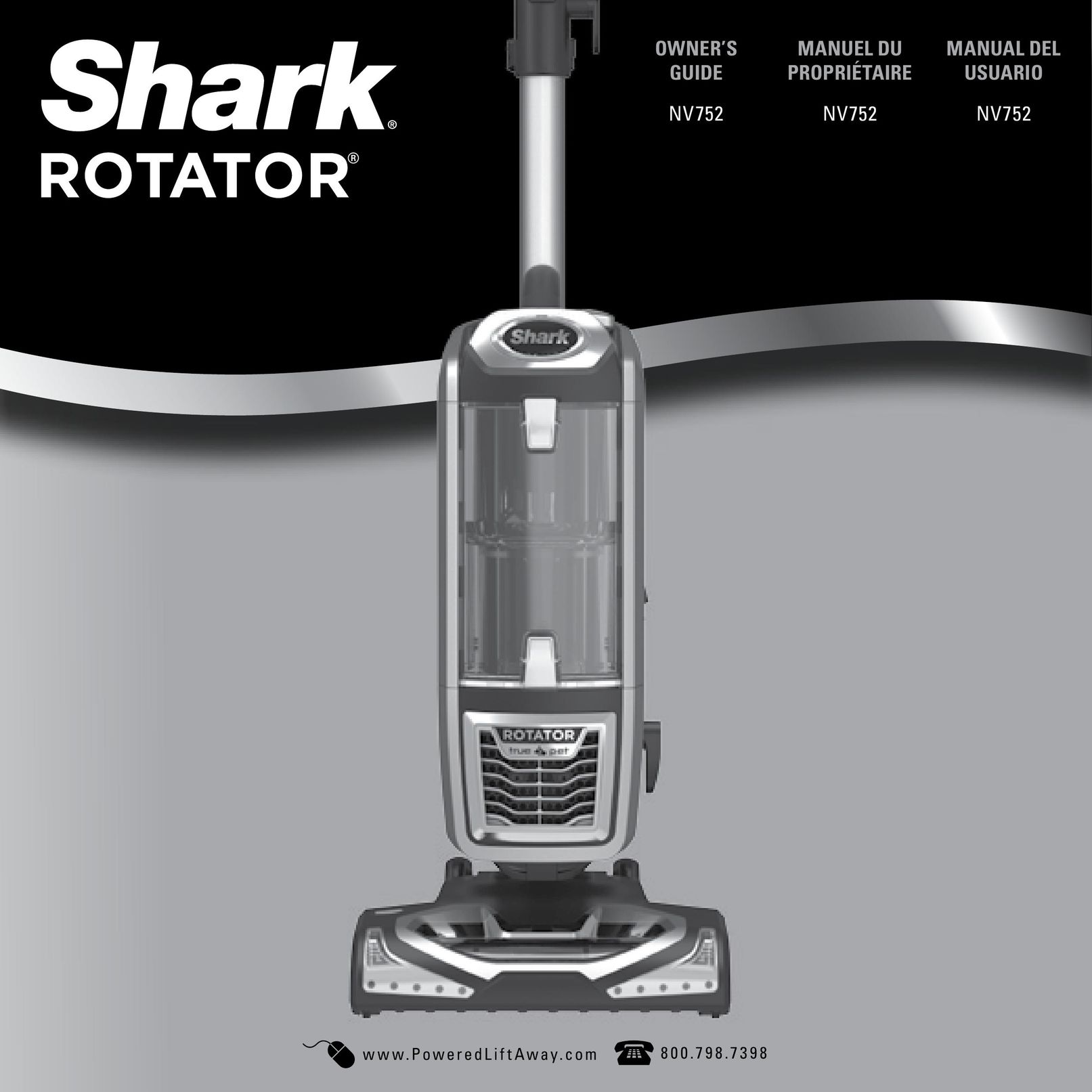 Shark NV752 Saw User Manual