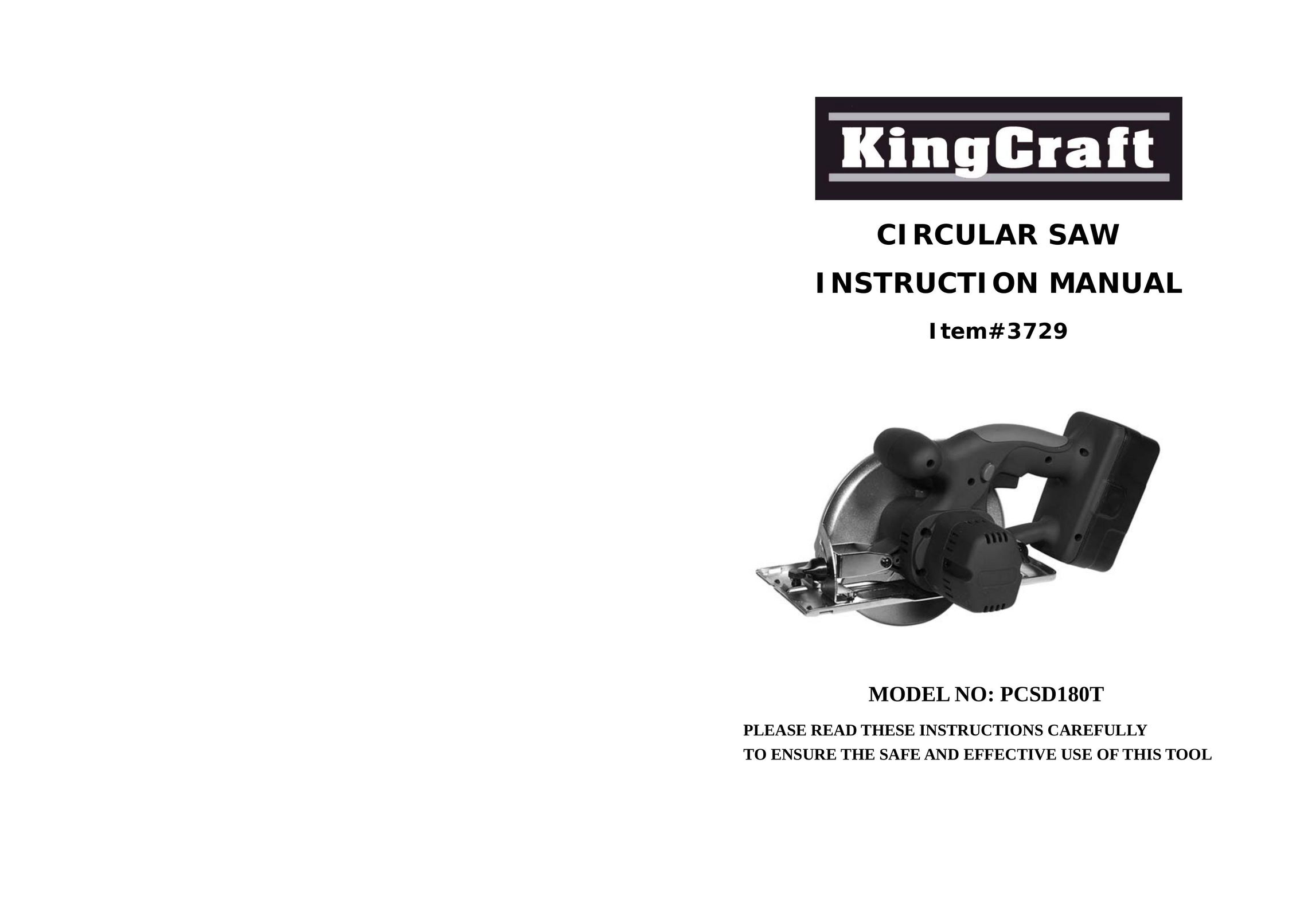 Wachsmuth & Krogmann PCSD180T Saw User Manual