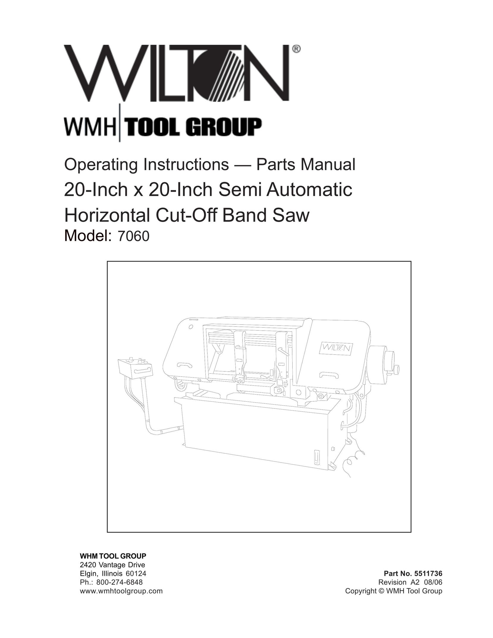 Wilton 7060 Saw User Manual