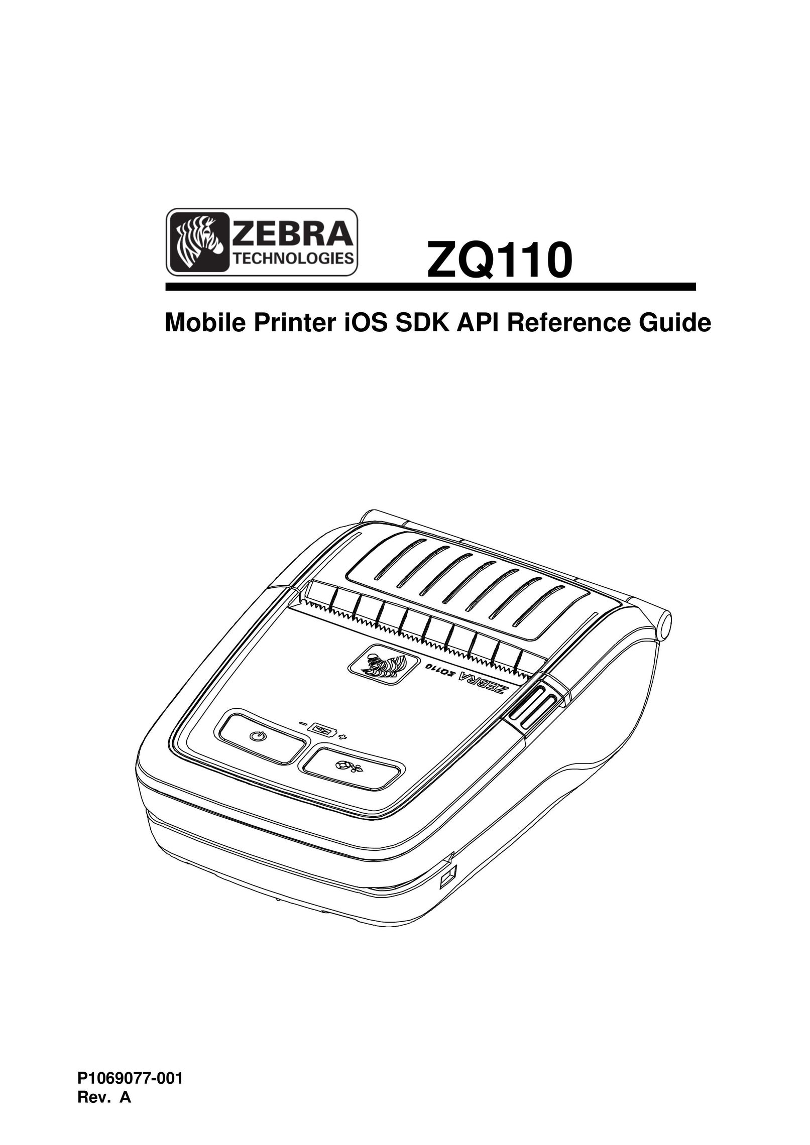 Zebra Technologies ZQ110 Saw User Manual