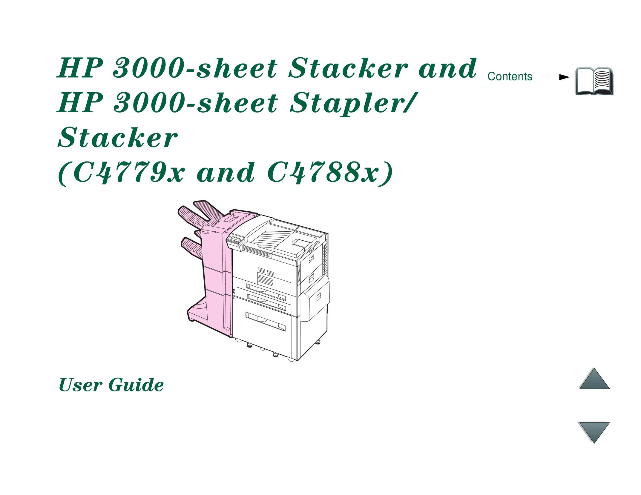HP (Hewlett-Packard) C4779x Staple Gun User Manual