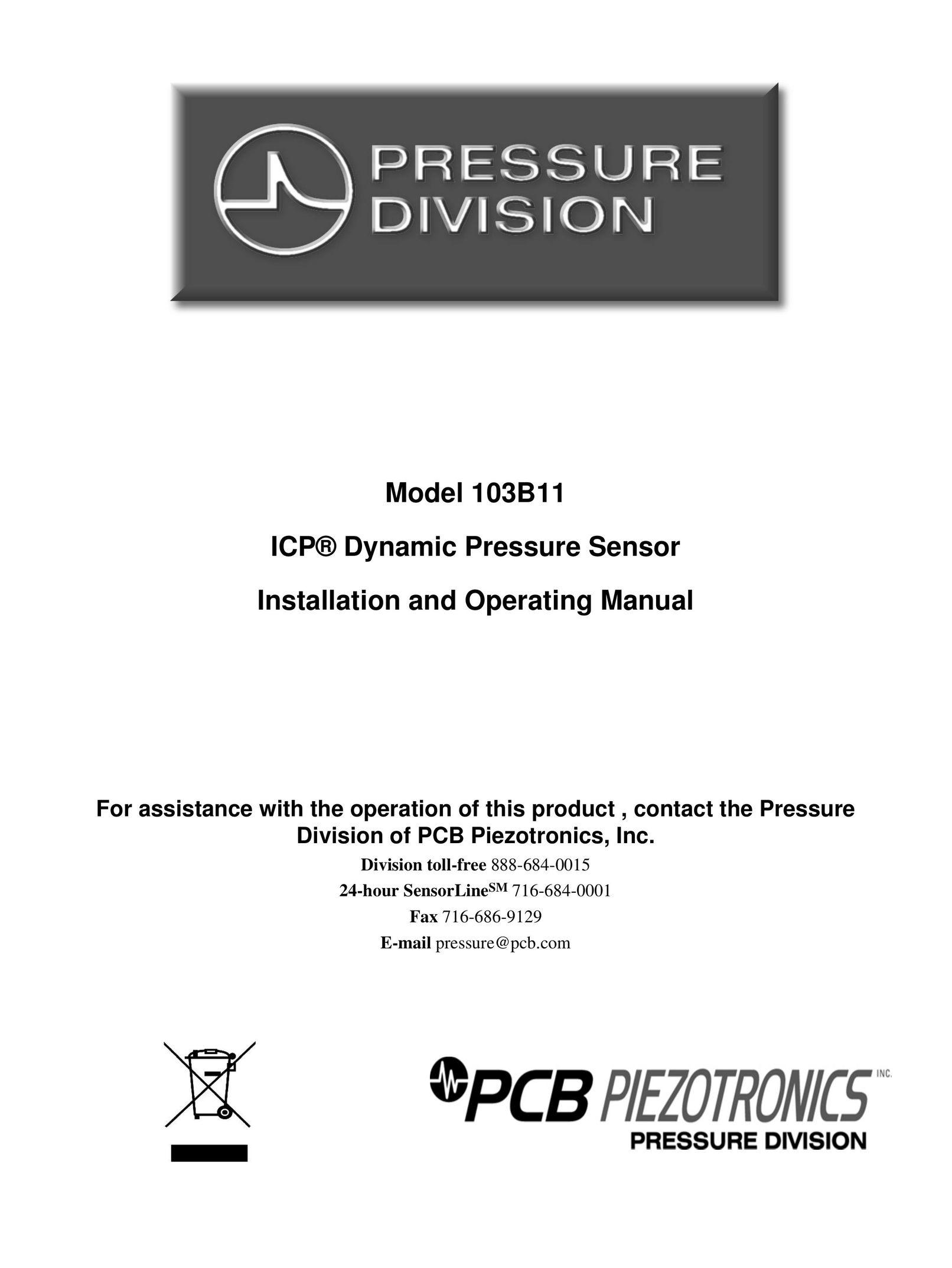Dynamic Distributors 103B11 Stud Sensor User Manual