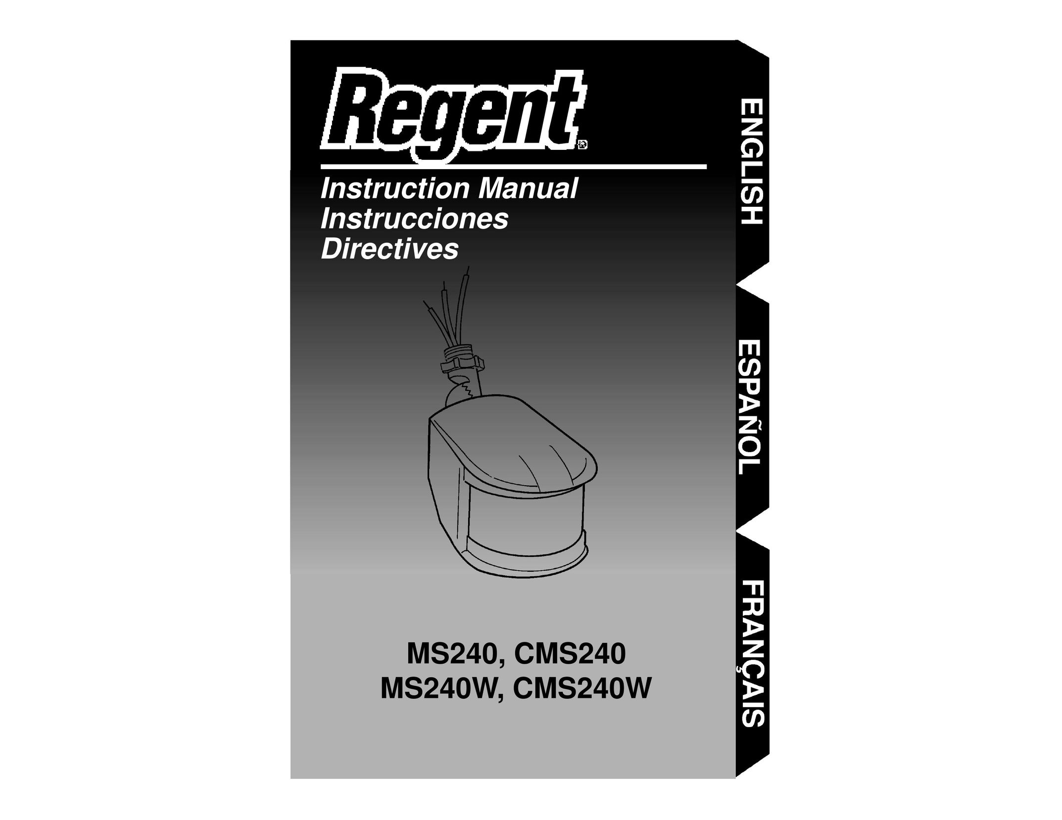 Regent Sheffield CMS240 MS240W Stud Sensor User Manual