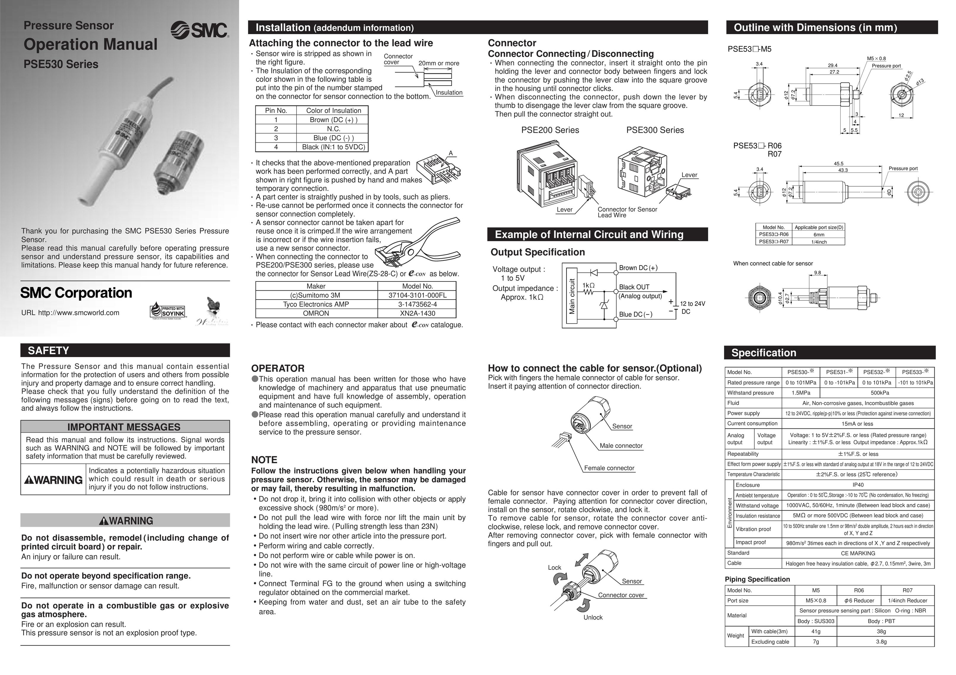 Sierra Monitor Corporation PSE530 Stud Sensor User Manual
