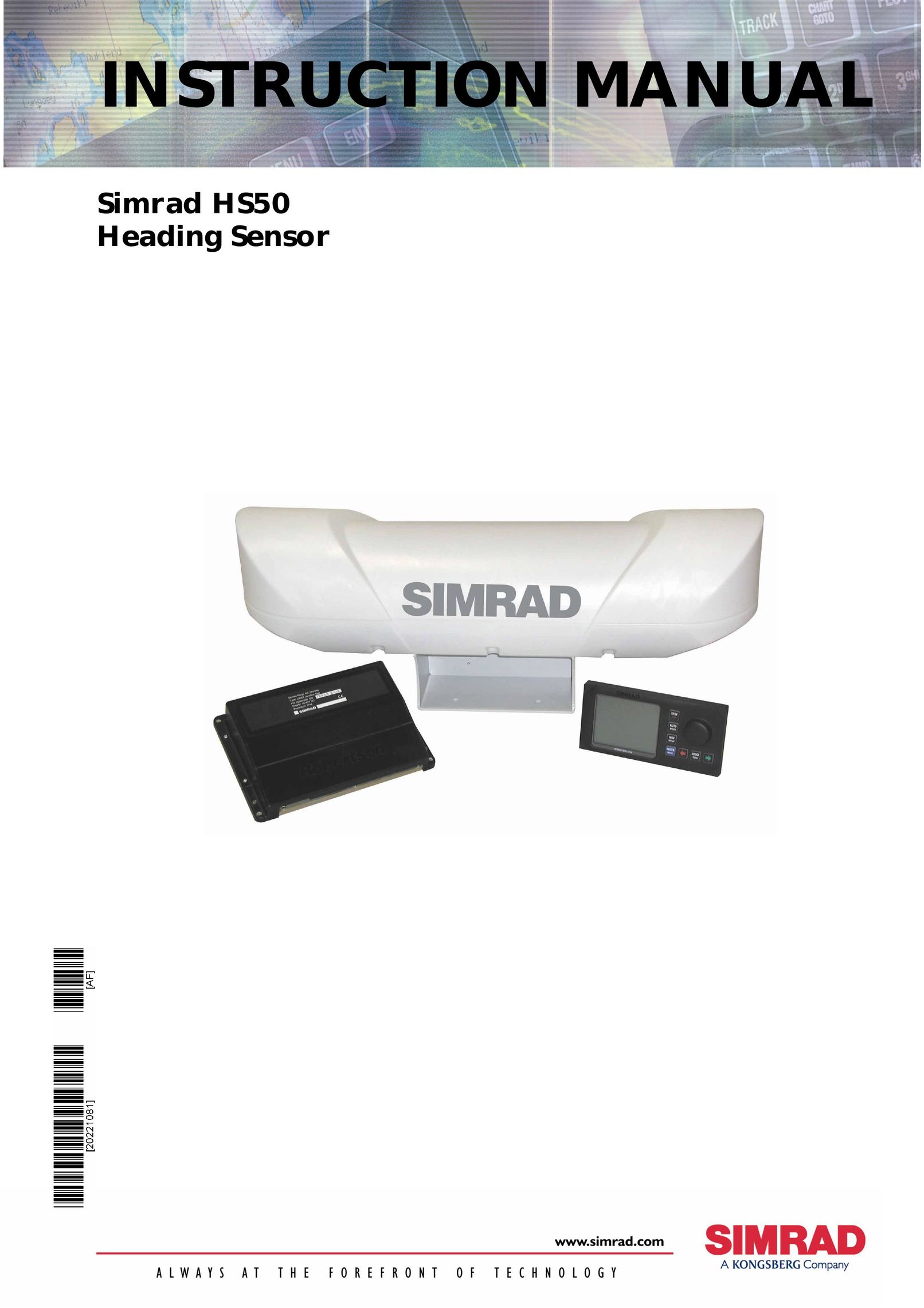 Simrad SIMRAD HS50 Stud Sensor User Manual