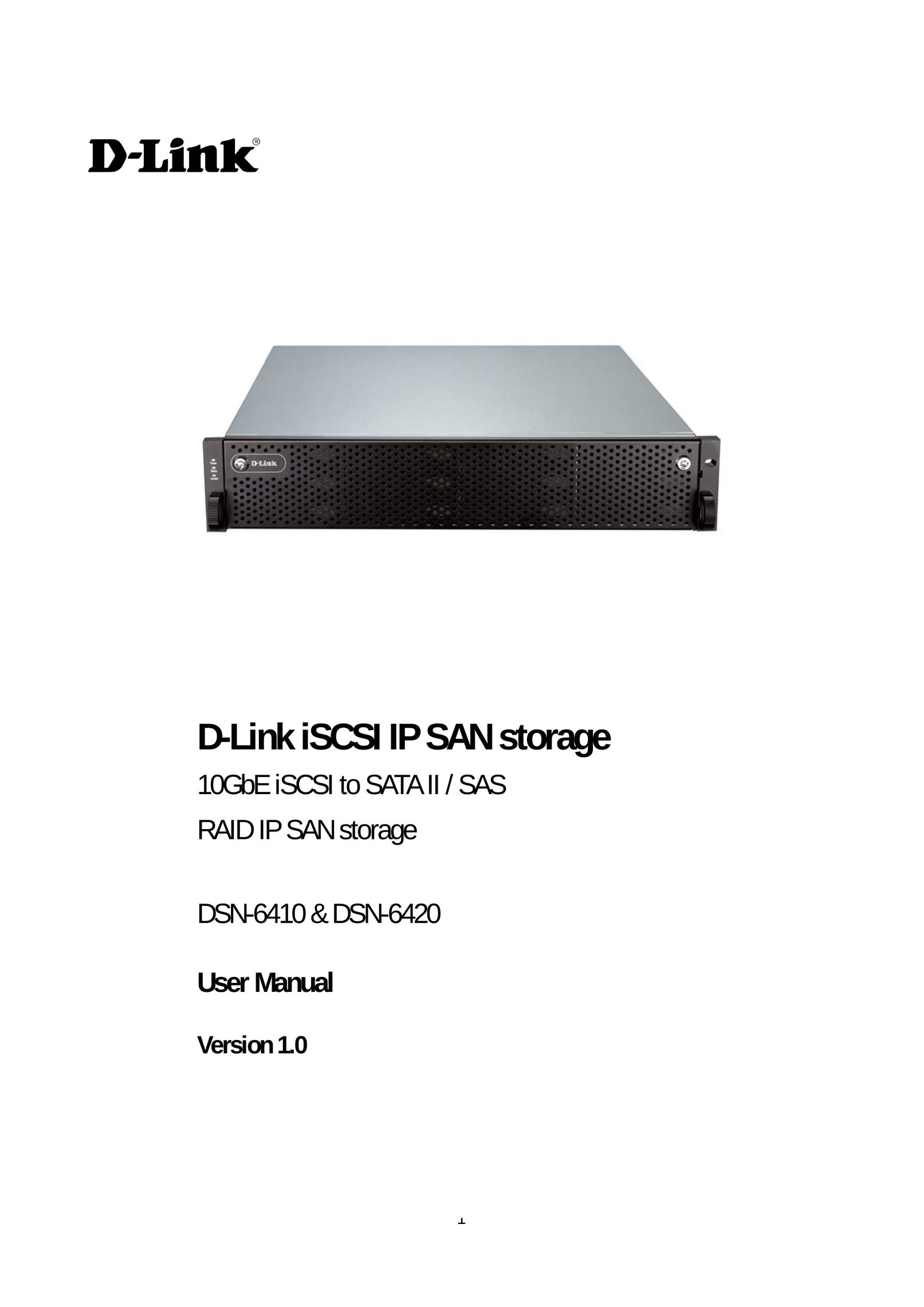 D-Link DSN-6410 Tool Storage User Manual