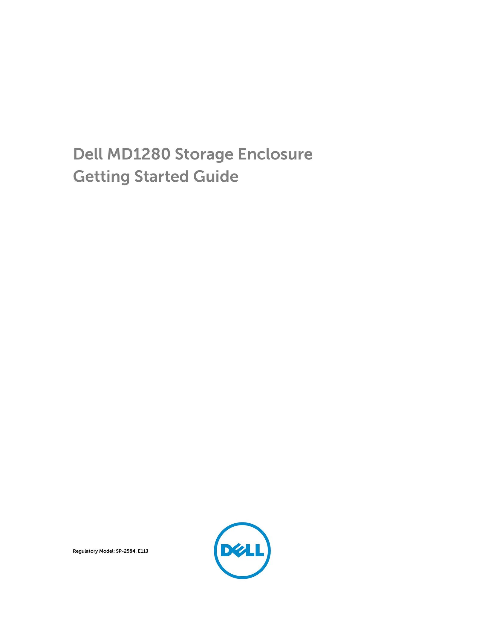 Dell SP-2584 Tool Storage User Manual