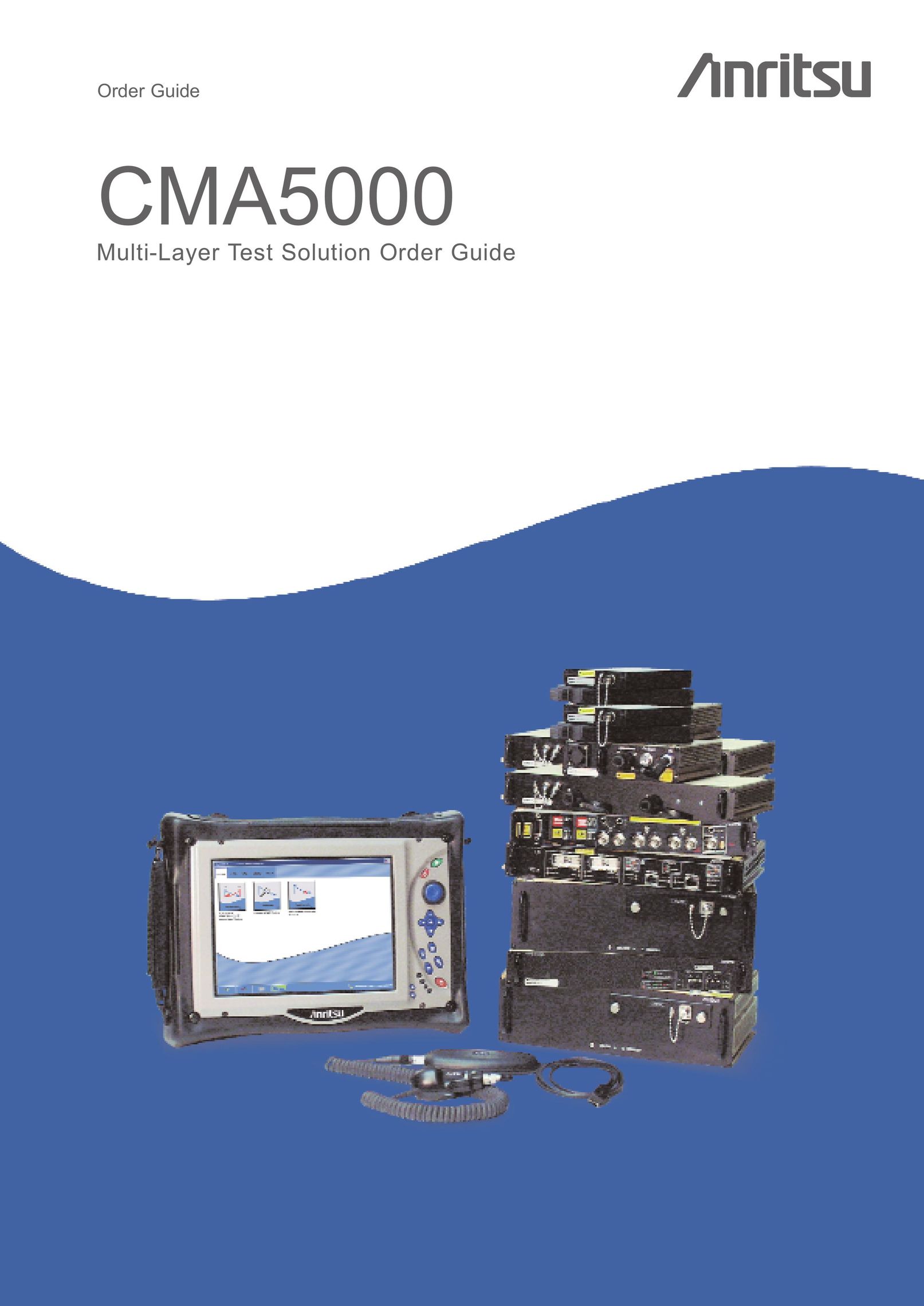 Anritsu CMA5000 Welder User Manual