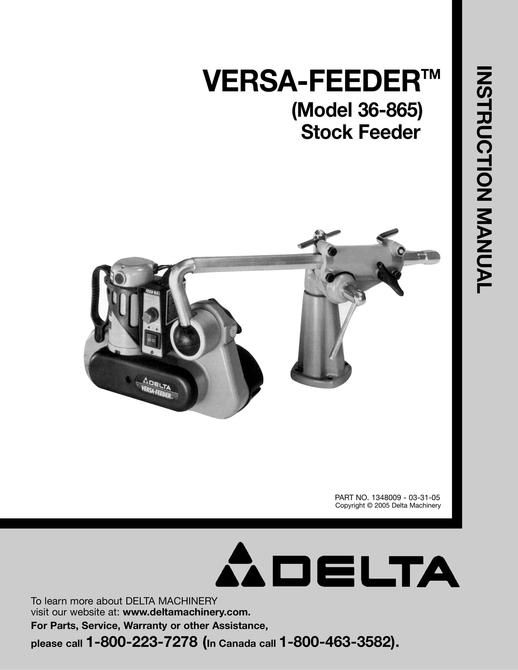 Delta 36-865 Welder User Manual