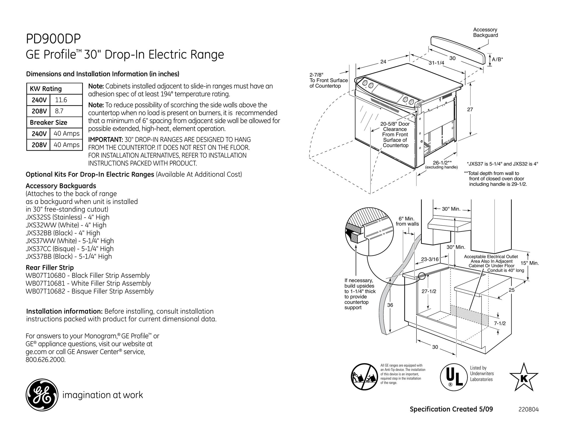 GE PD900DP Welder User Manual
