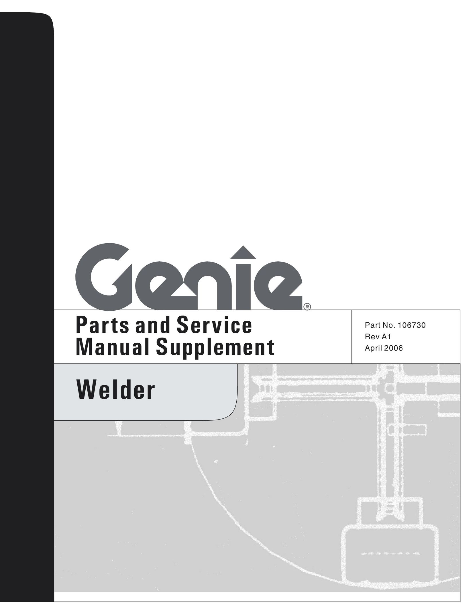 Genie 106730 Welder User Manual
