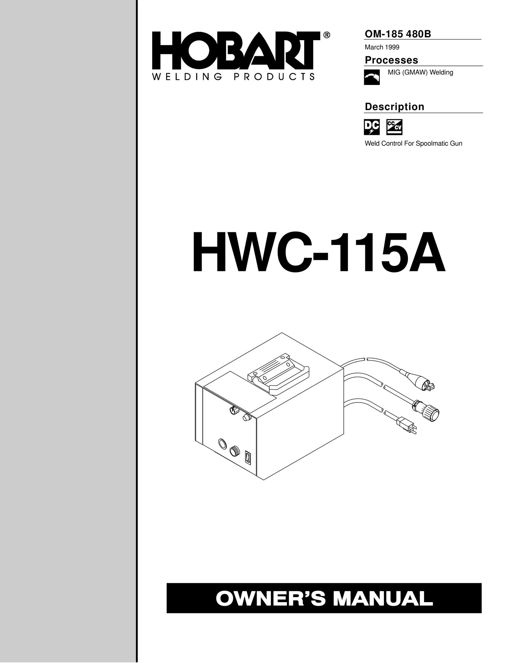 Hobart Welding Products HWC-115A Welder User Manual