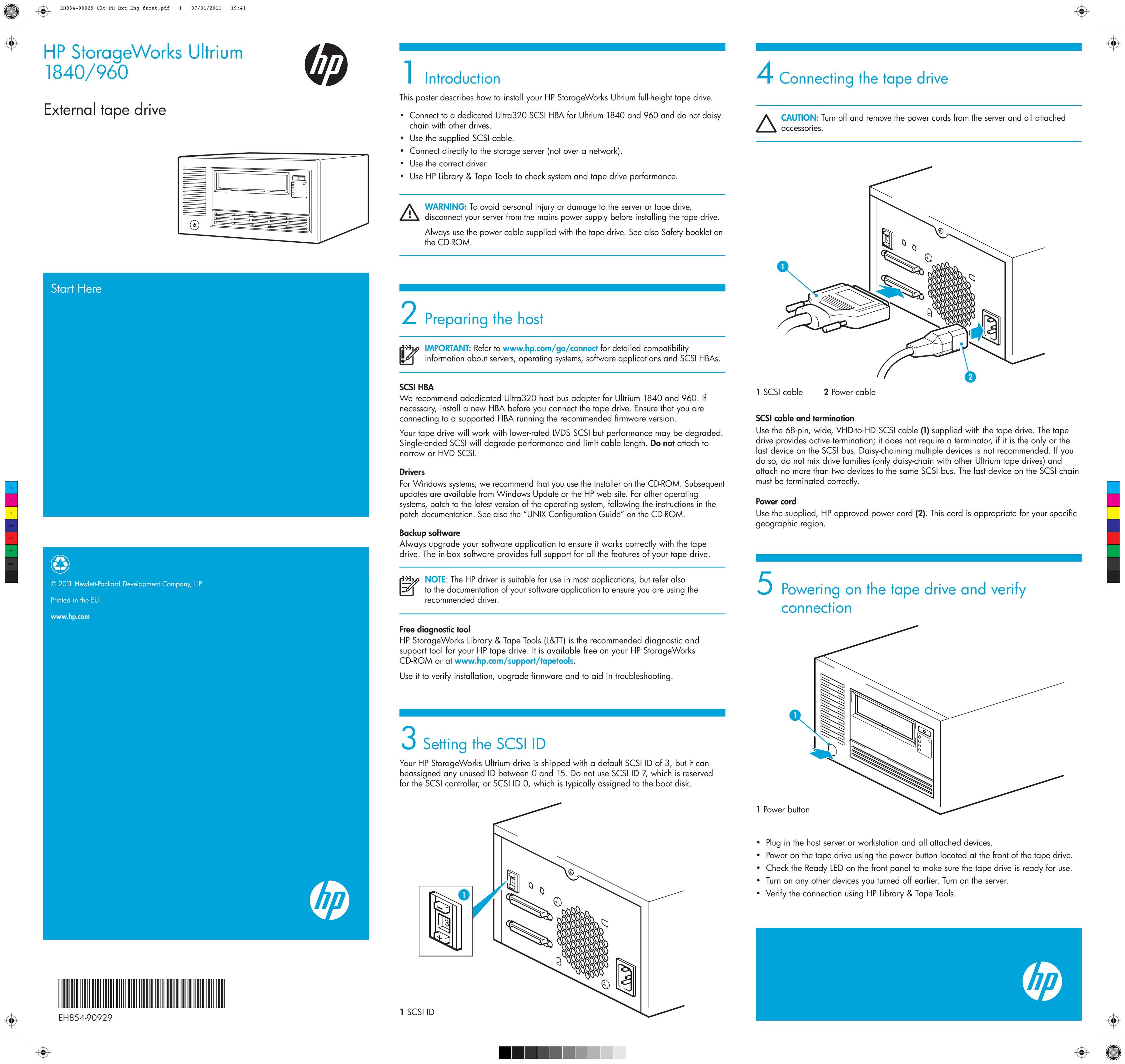 HP (Hewlett-Packard) 1840/960 Welder User Manual