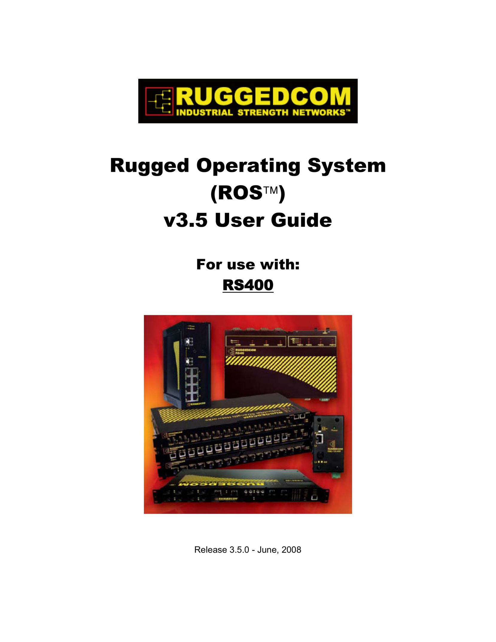 RuggedCom RS400 Welder User Manual