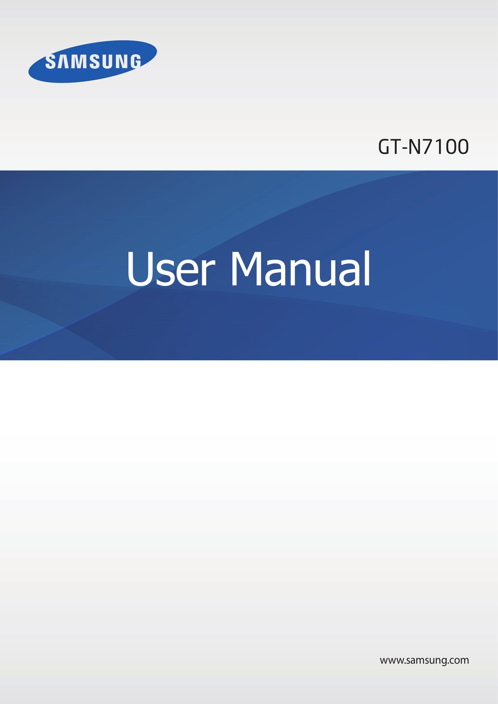 Samsung GT-N7100 Welder User Manual