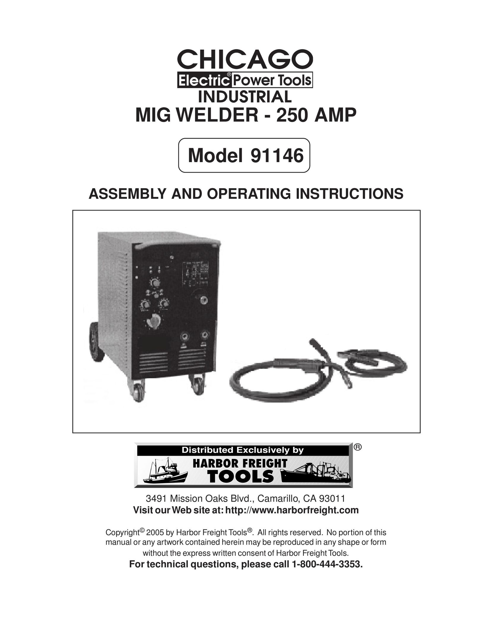 Harbor Freight Tools 91146 Welding Consumables User Manual