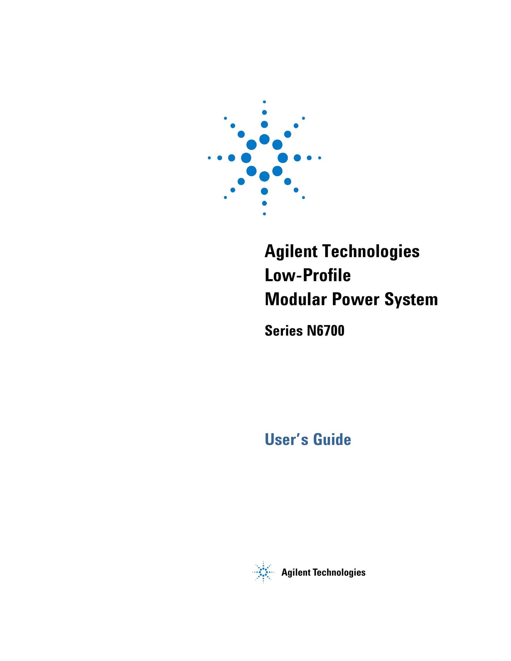 Agilent Technologies N6700 Welding System User Manual