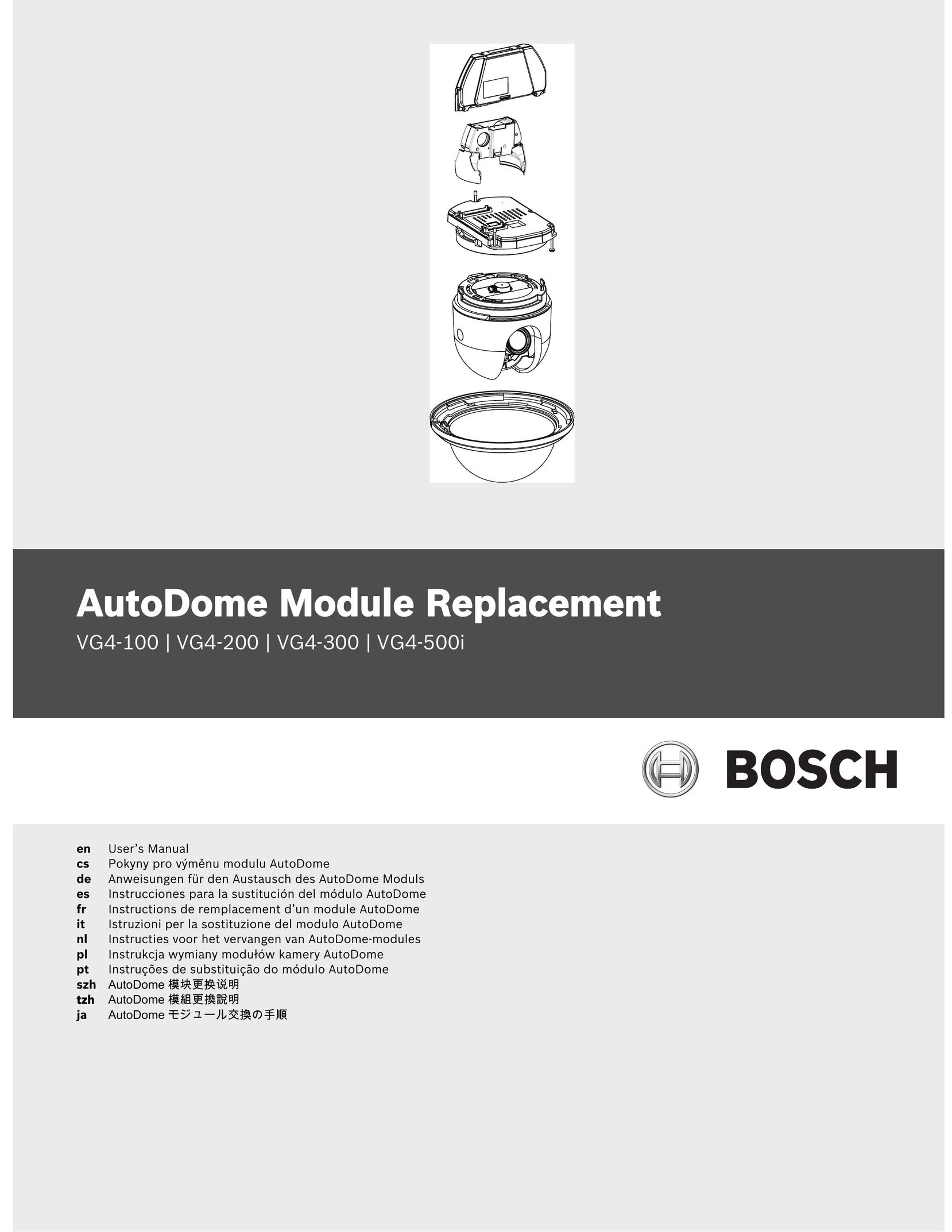 Bosch Appliances VG4-100 Welding System User Manual