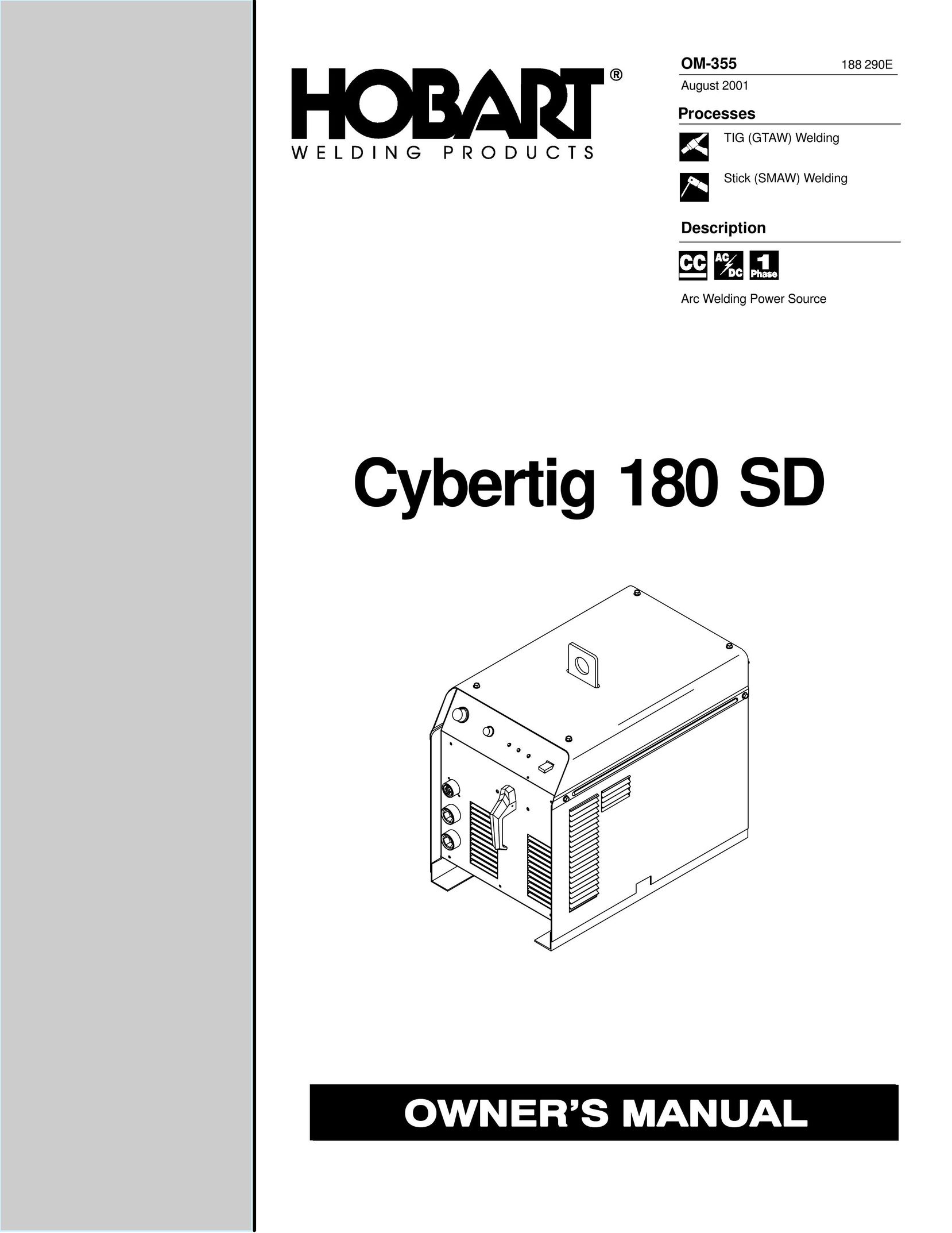 Hobart 180 SD Welding System User Manual