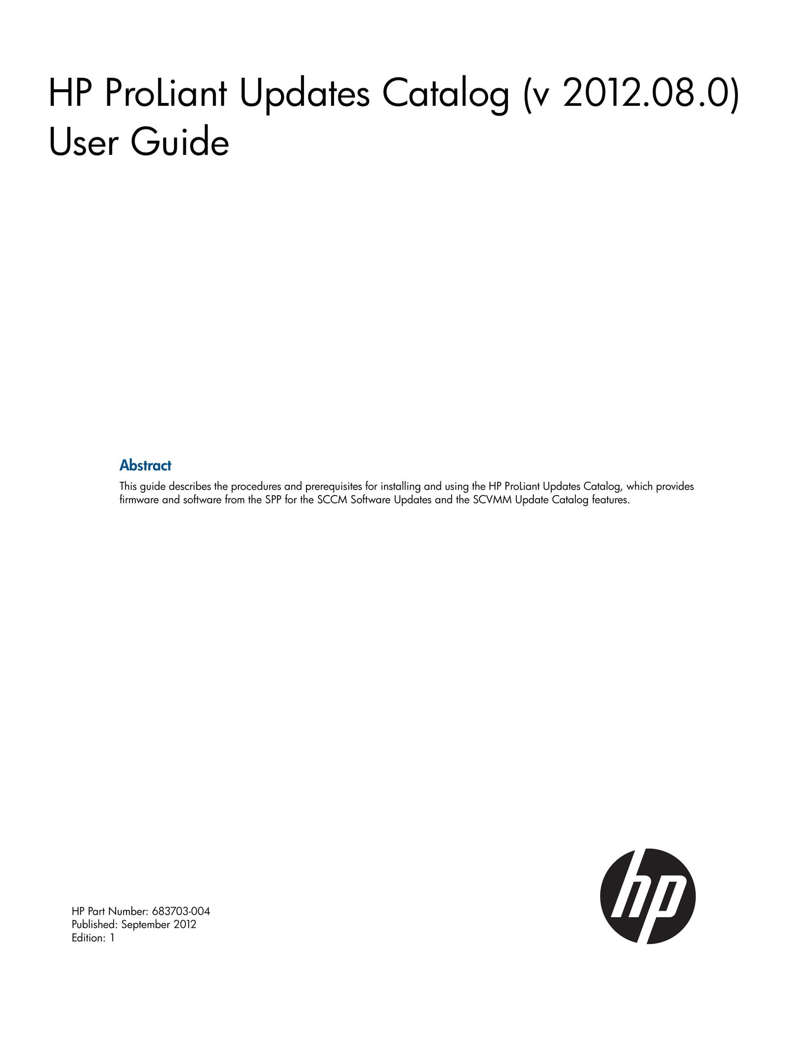 HP (Hewlett-Packard) 683703-004 Welding System User Manual