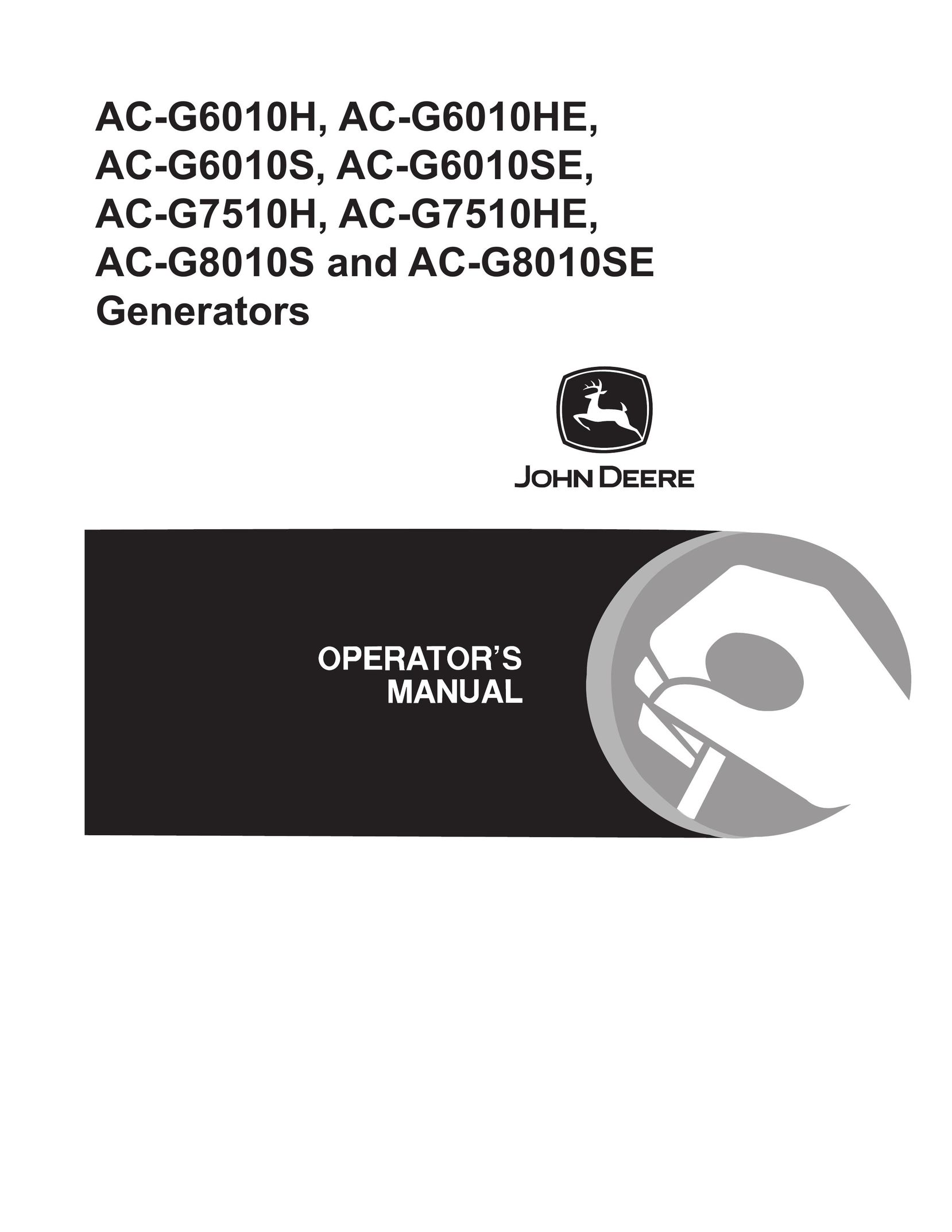 John Deere AC-G6010H Welding System User Manual
