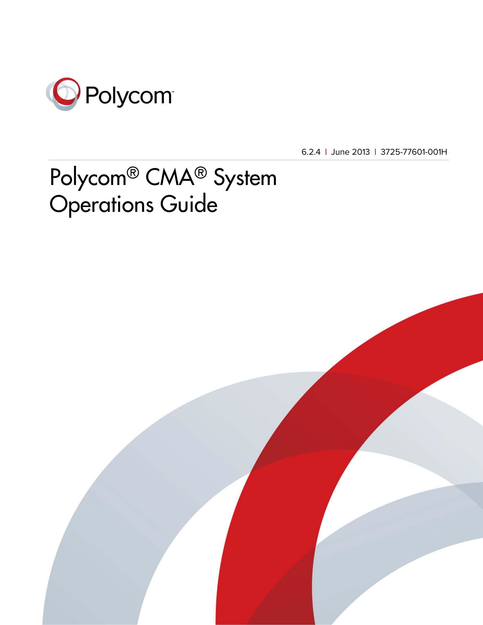Polycom 3725-77601-001H Welding System User Manual