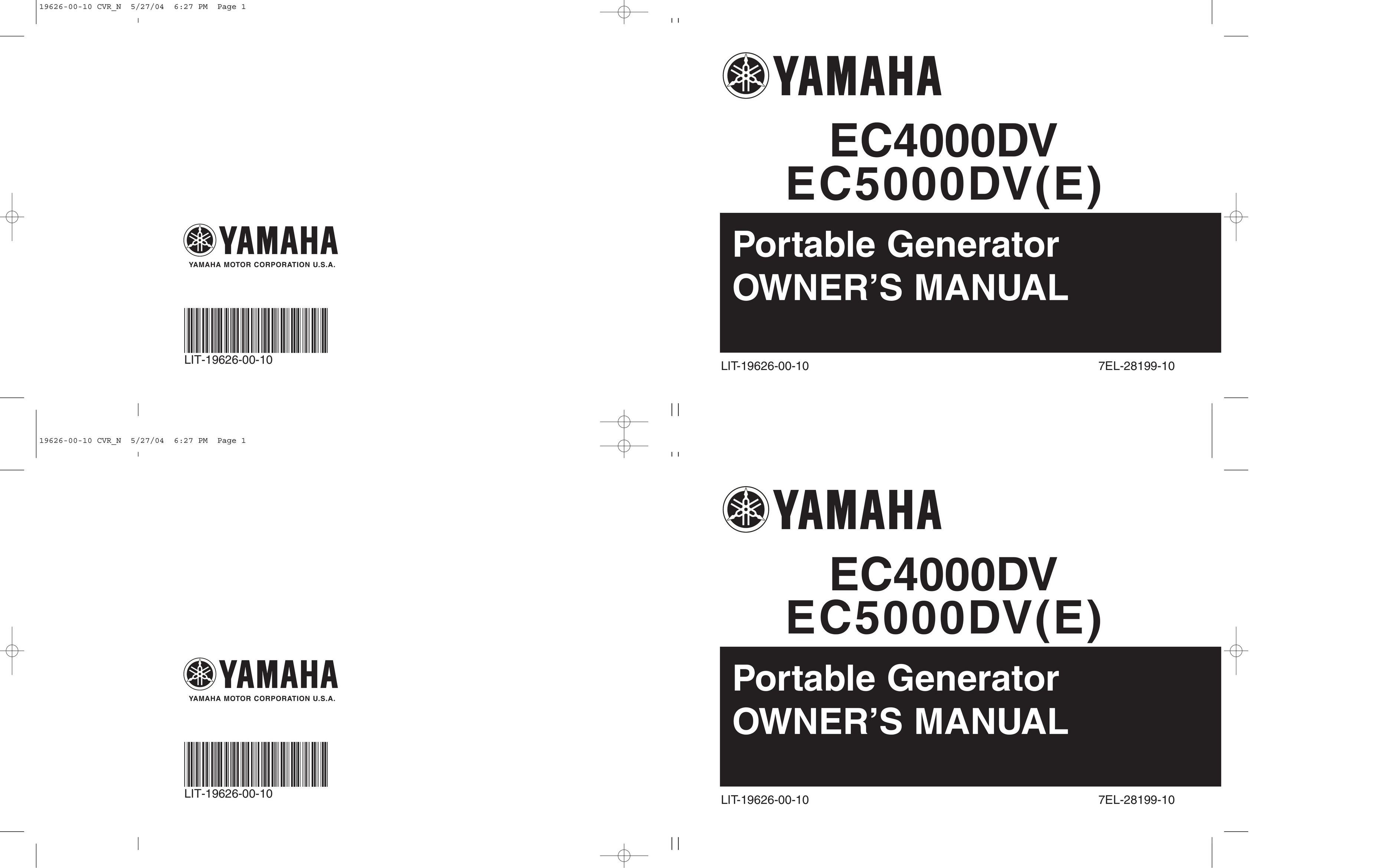 Yamaha EC4000DV Welding System User Manual