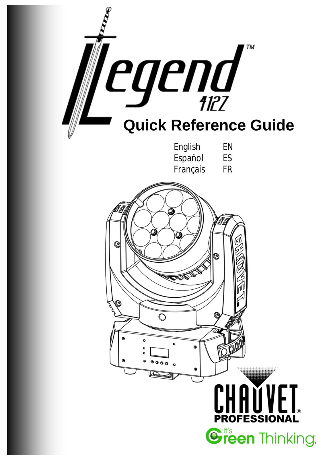 Chauvet 412Z Work Light User Manual