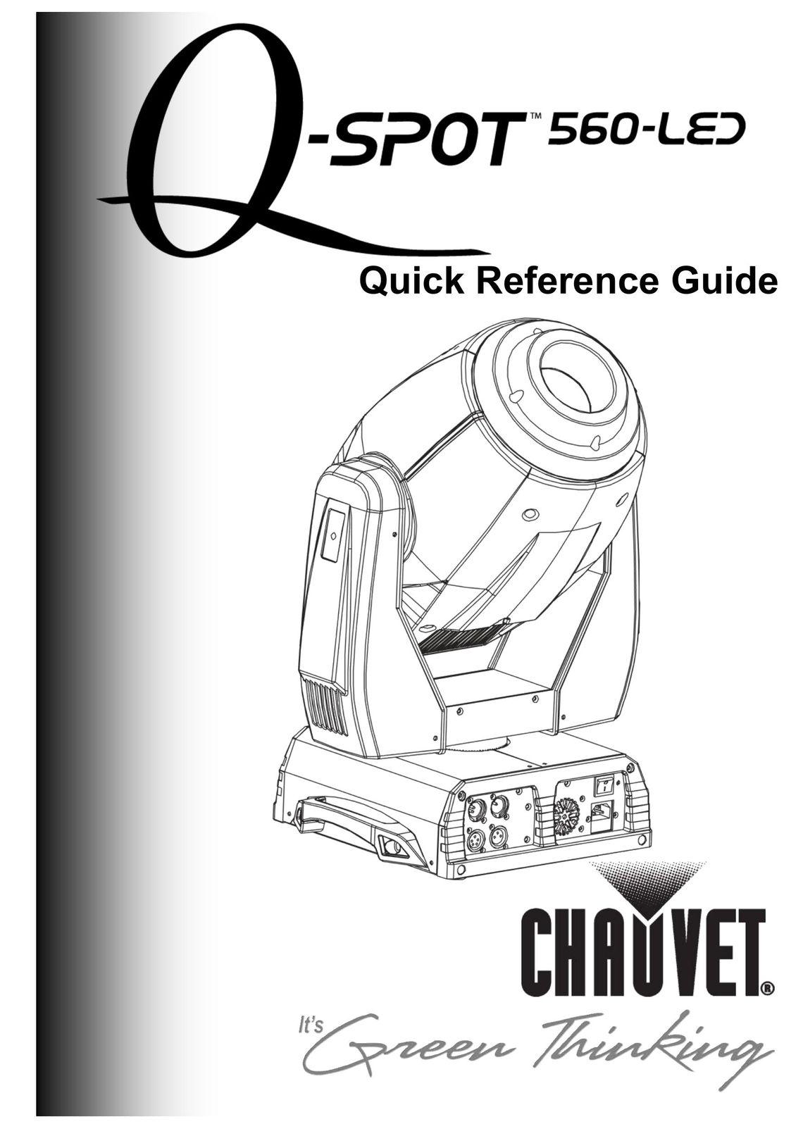 Chauvet 560-LED Work Light User Manual