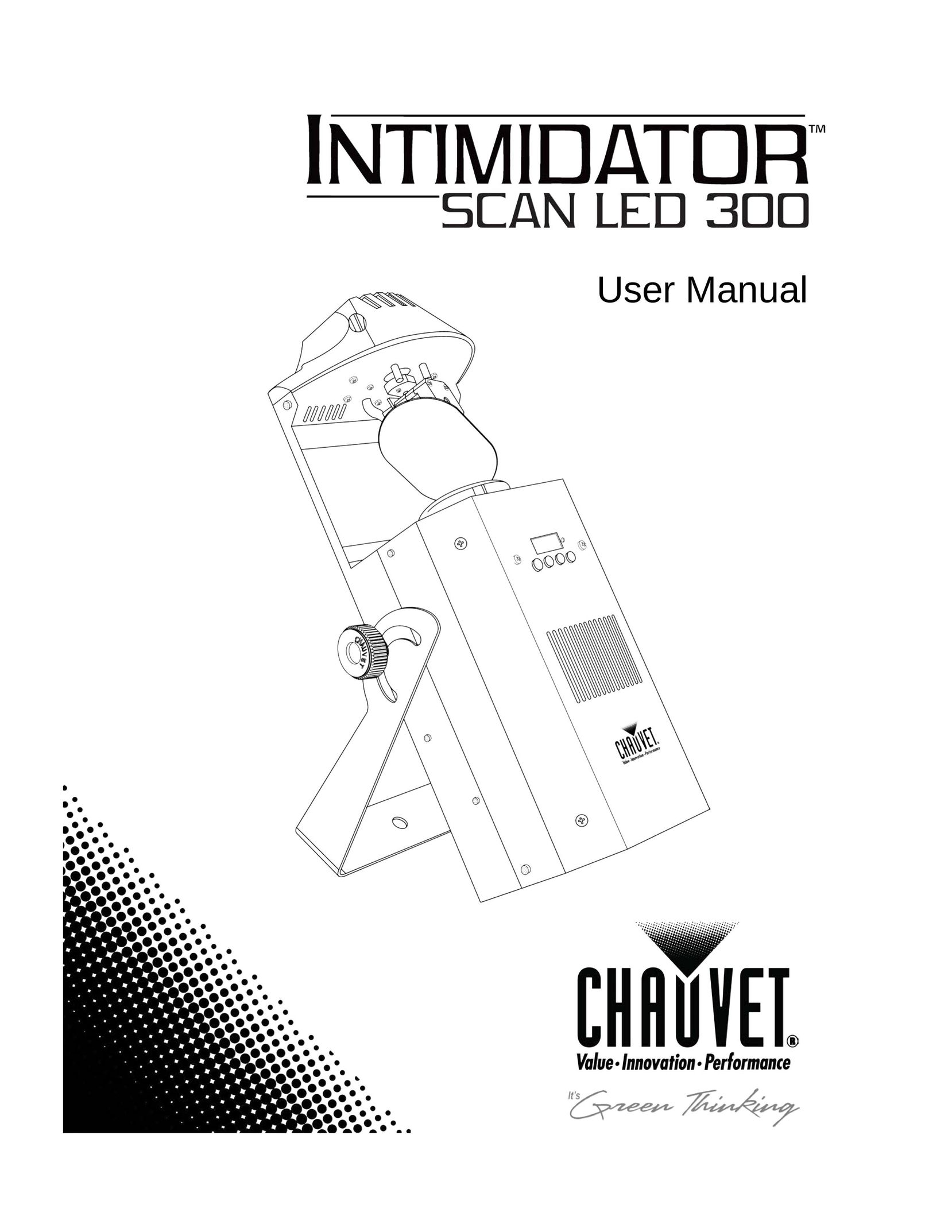 Chauvet INTIMIDATORSCANLED300 Work Light User Manual