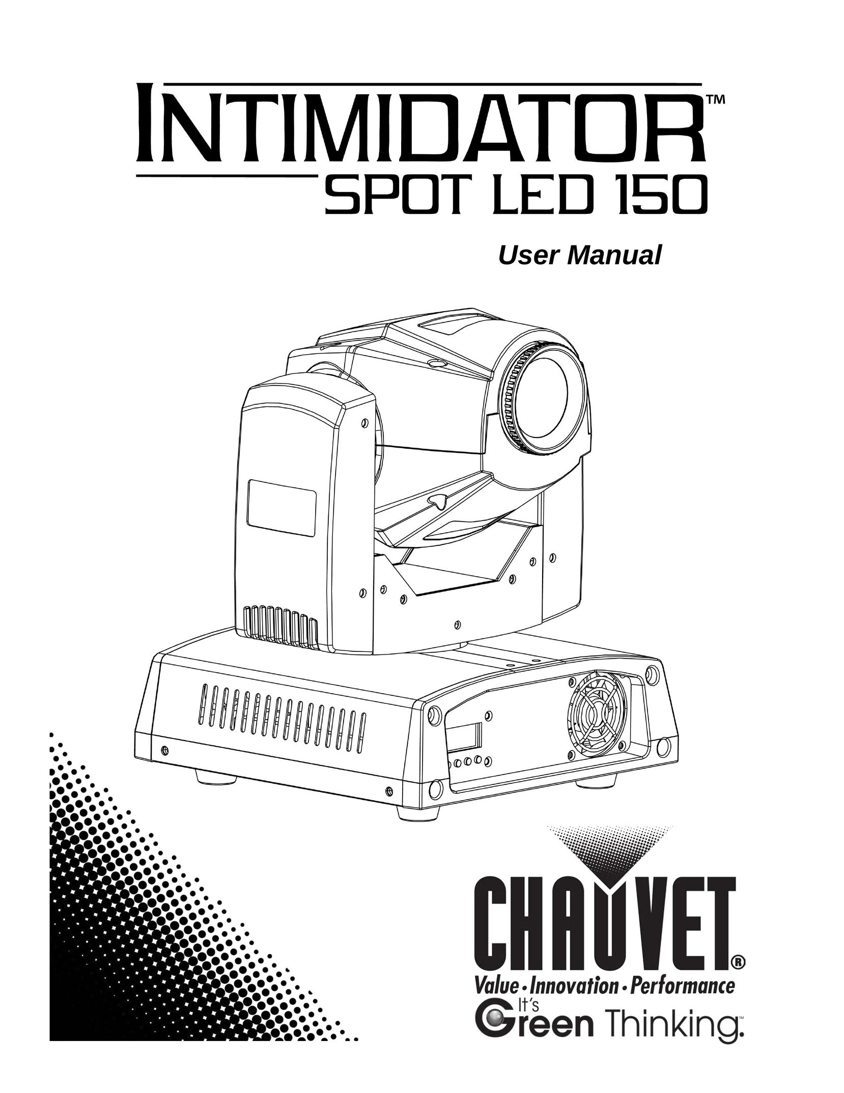 Chauvet Spot LED 150 Work Light User Manual