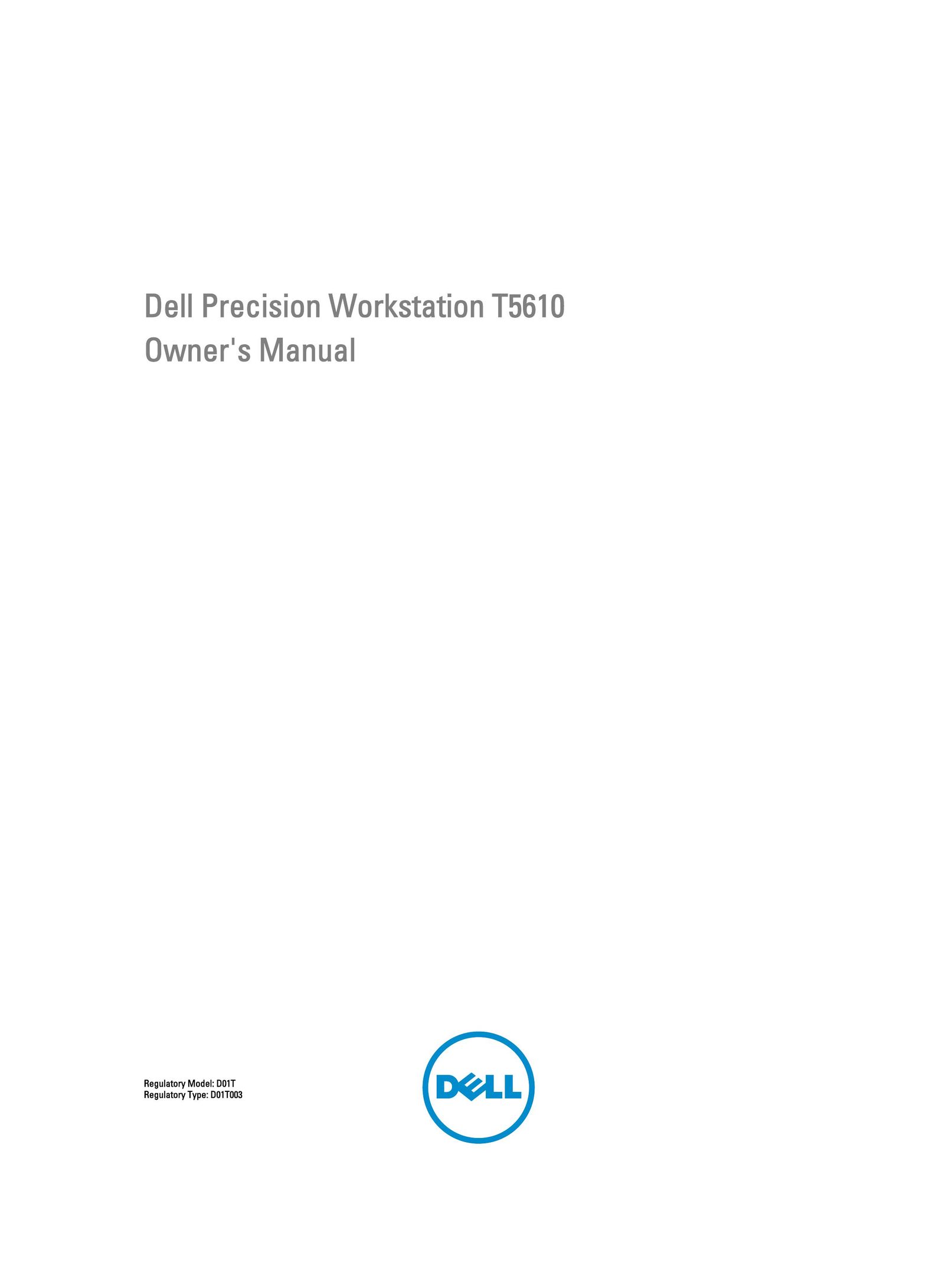 Dell T5610 Work Light User Manual